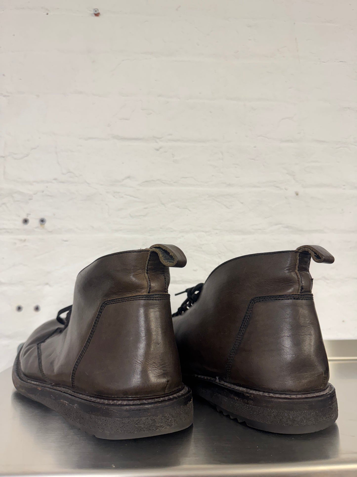 Rick Owens AW14 Moody Slanted Chukka Boot