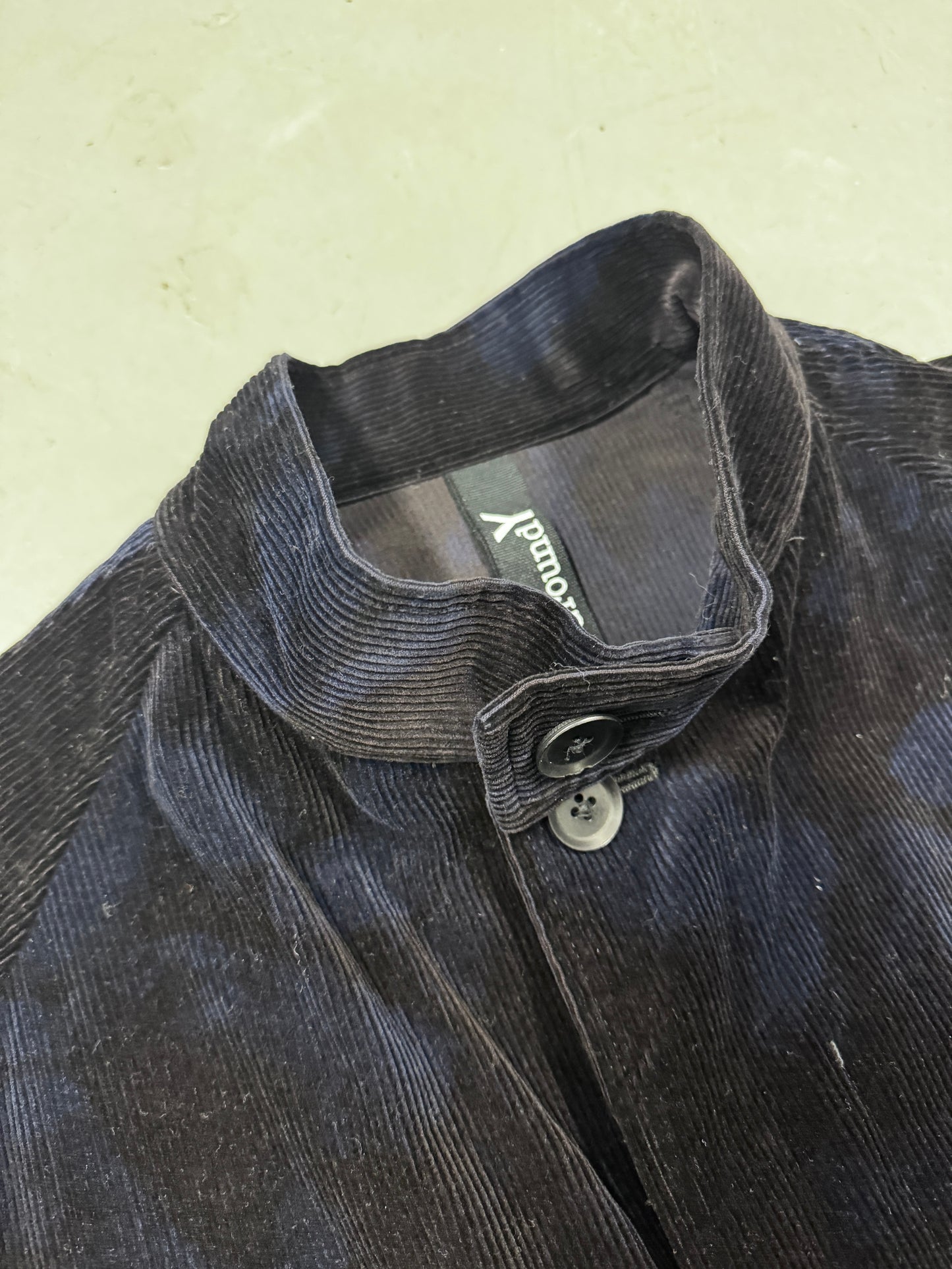 Yohji Yamamoto Ground Y Cord Coat