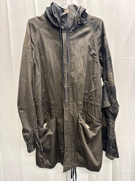 nozomi ishiguro patterned armband coat