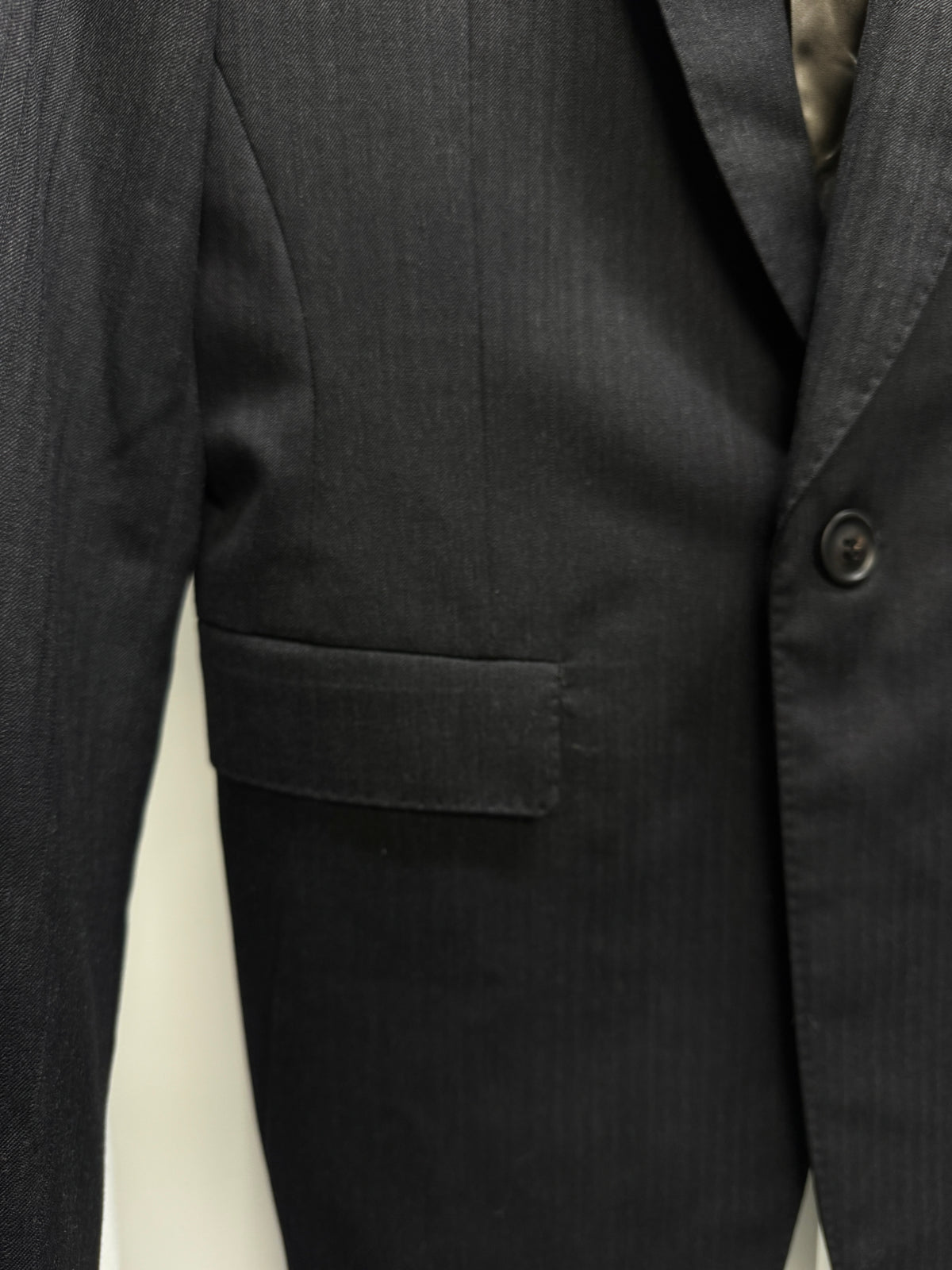 Julius SS08 Sample Single Button Tailored Wool Blazer