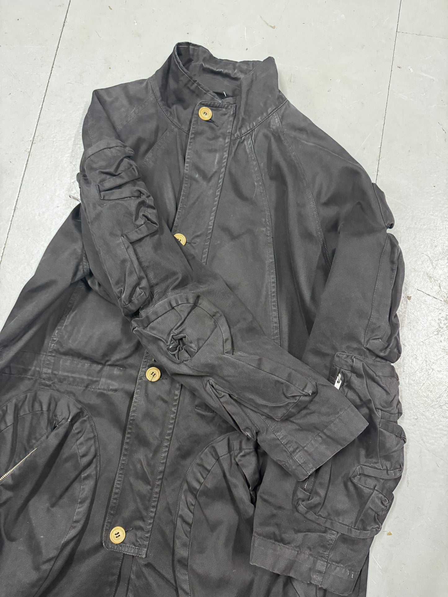 Walter Van Beirendonck 3D Pocket Lightning coat