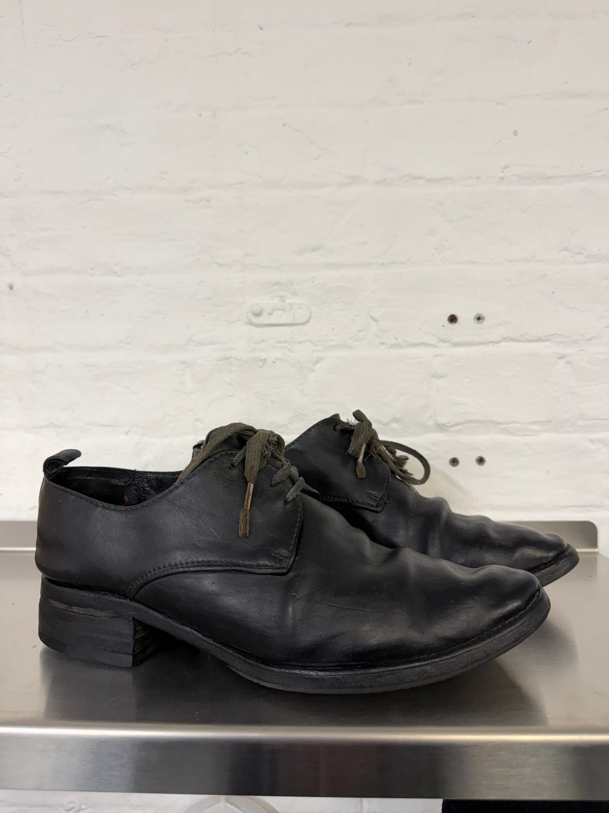 Carol Christian Poell 4 Hole Horse Leather Derby