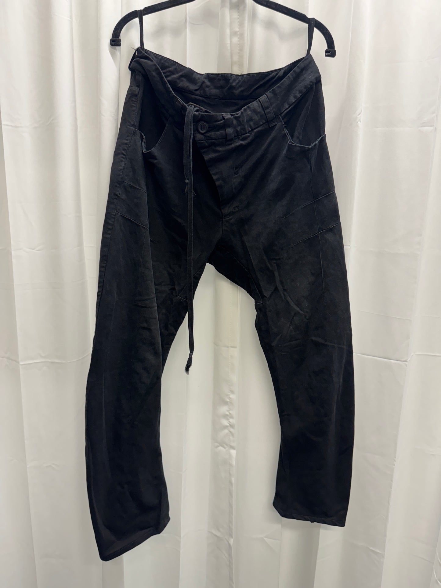 Boris Bidjan Saberi P-13 Cut Black Denim