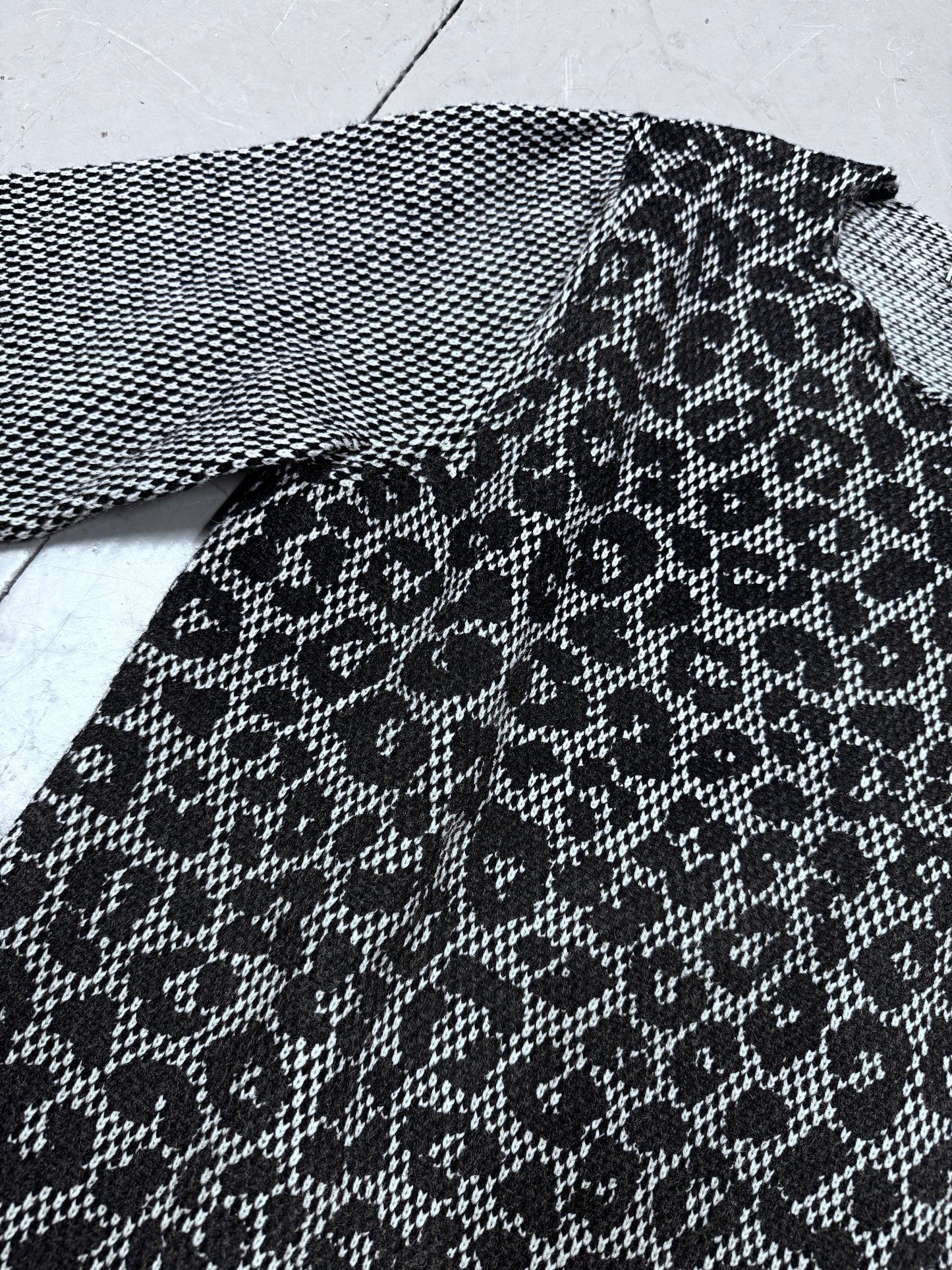 Comme Des Garcons Leopard Knit