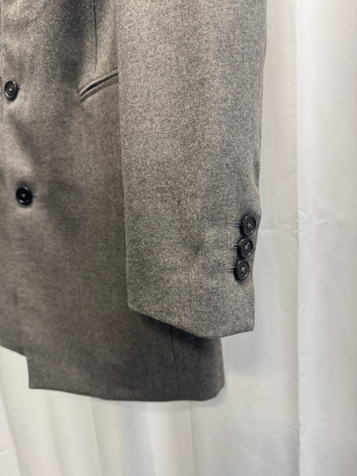 Ann Demeulemeester AW12 Runway     Asymmetric Buttoned Overlay Jacket