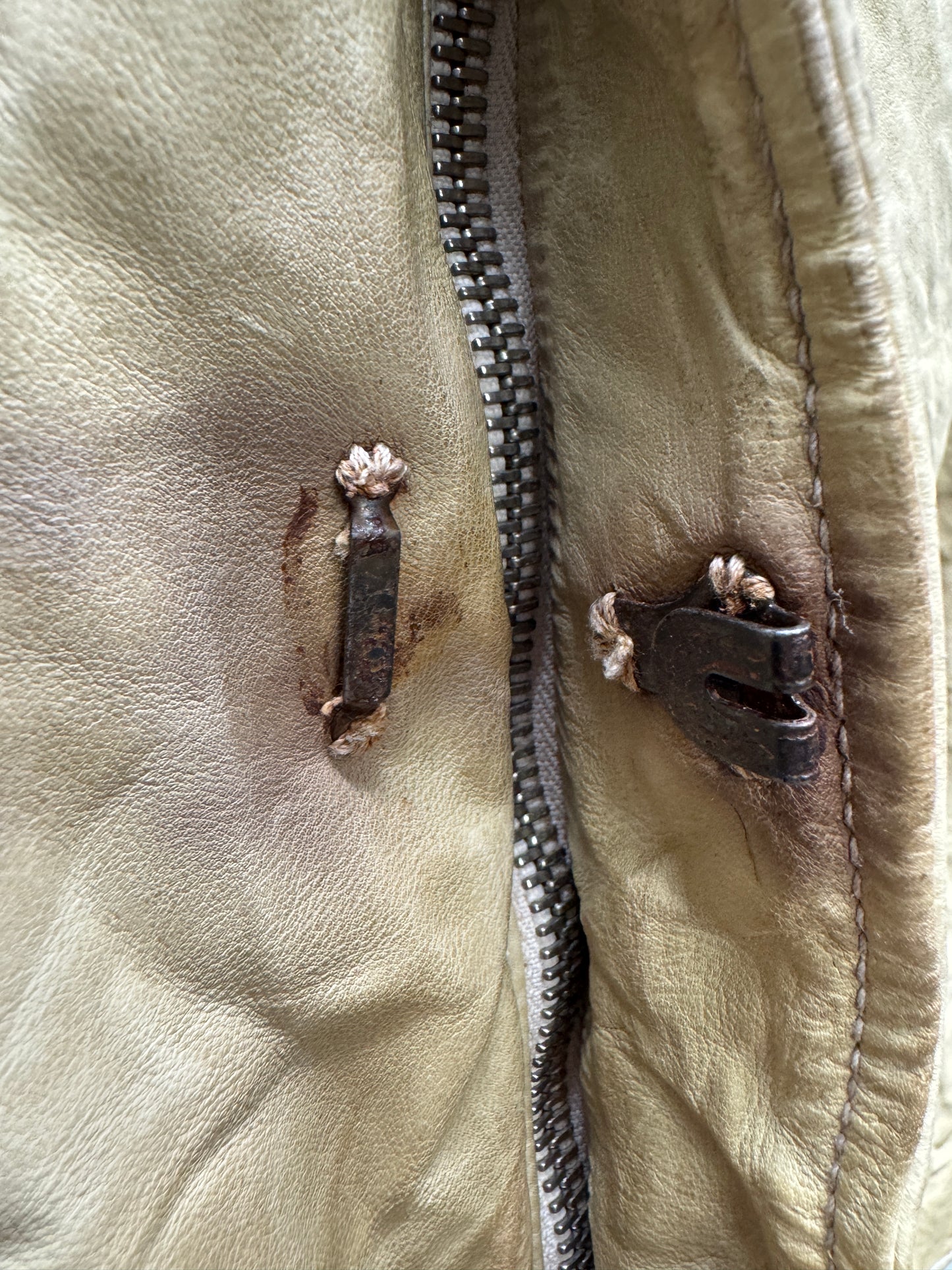 Carol Christian Poell S05 Dispossessed Patch Elbow Leather jacket