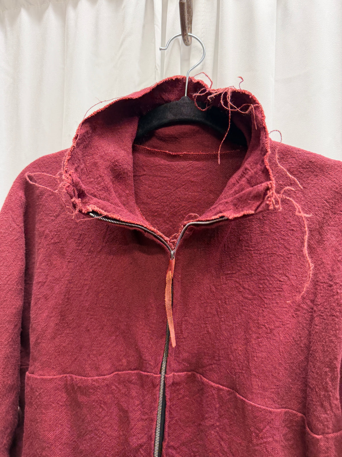 m.a+ Thick Linen One-Piece Aviator Jacket (M/L)