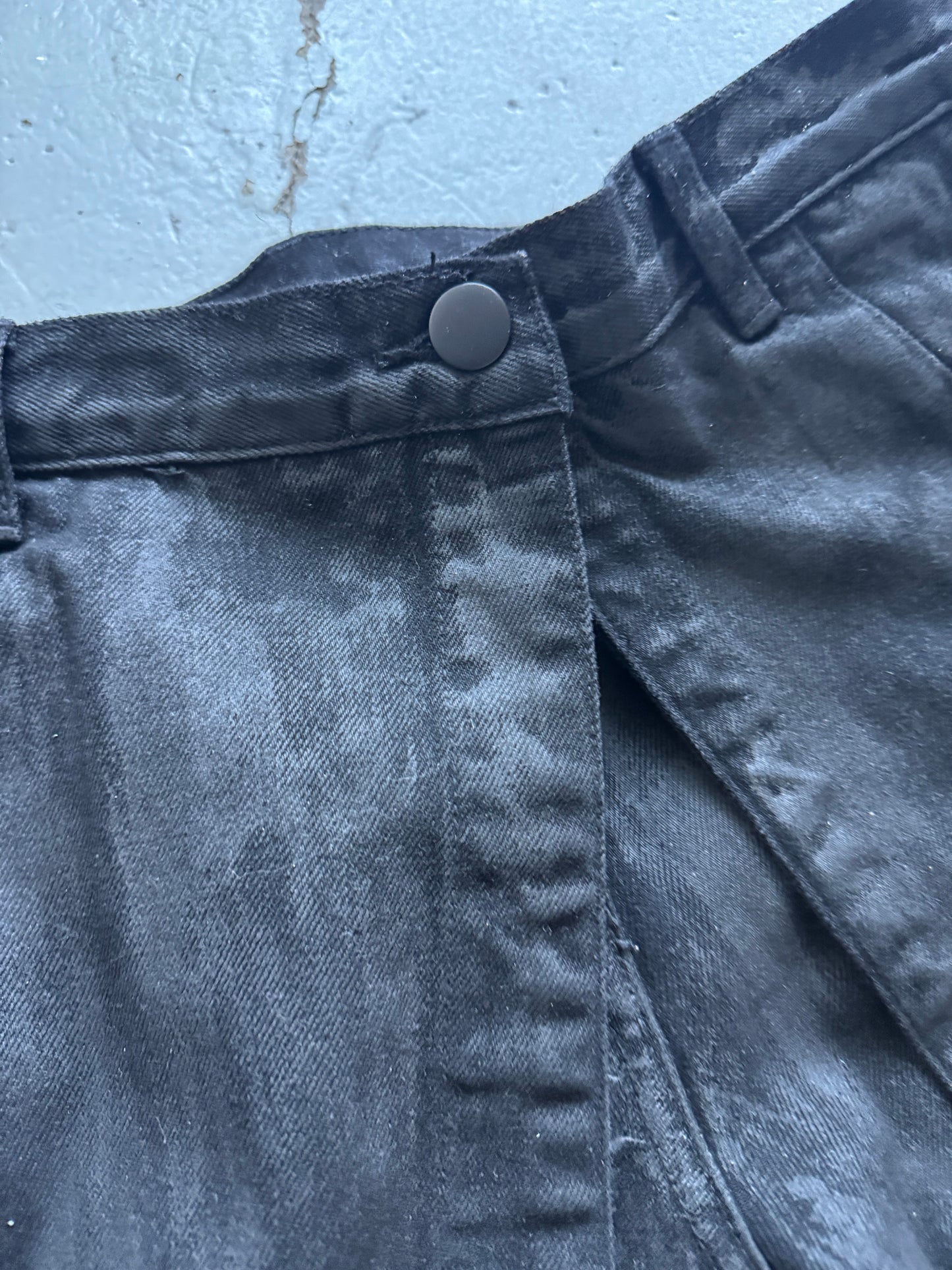 renke coated layer denim