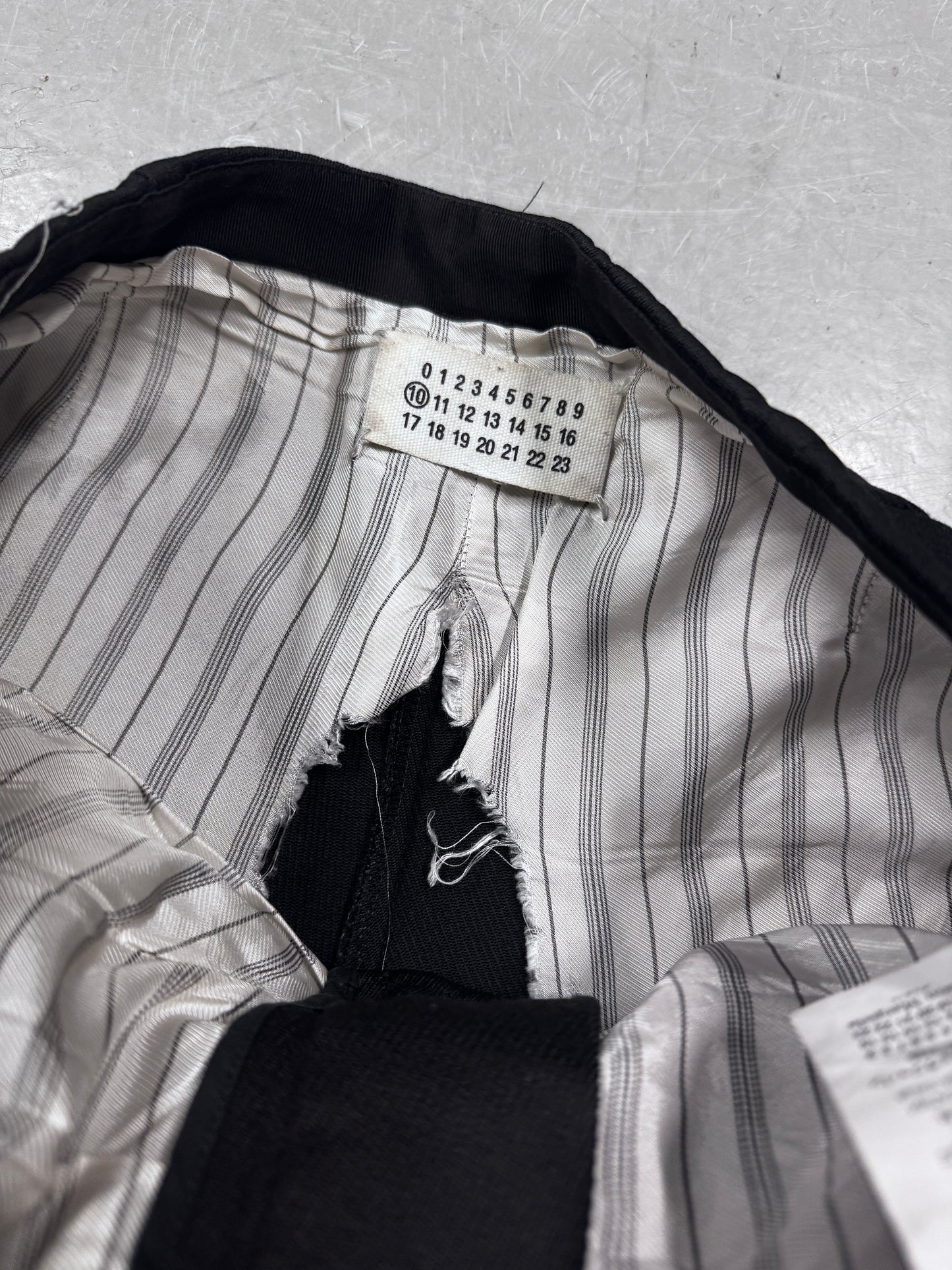 Maison Martin Margiela Hand Stitch Detail Pleated Skirt