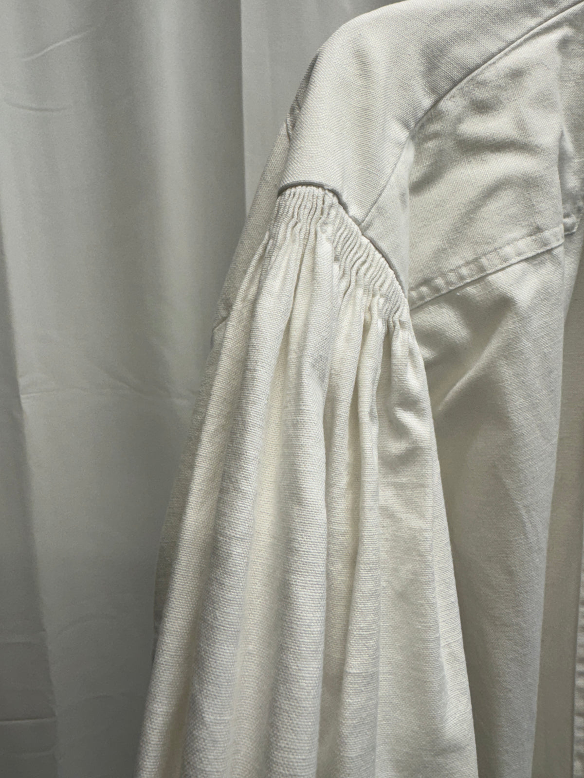 1930s Eastern European Folk Shirt — Intricate Pleated & Gathered Construction