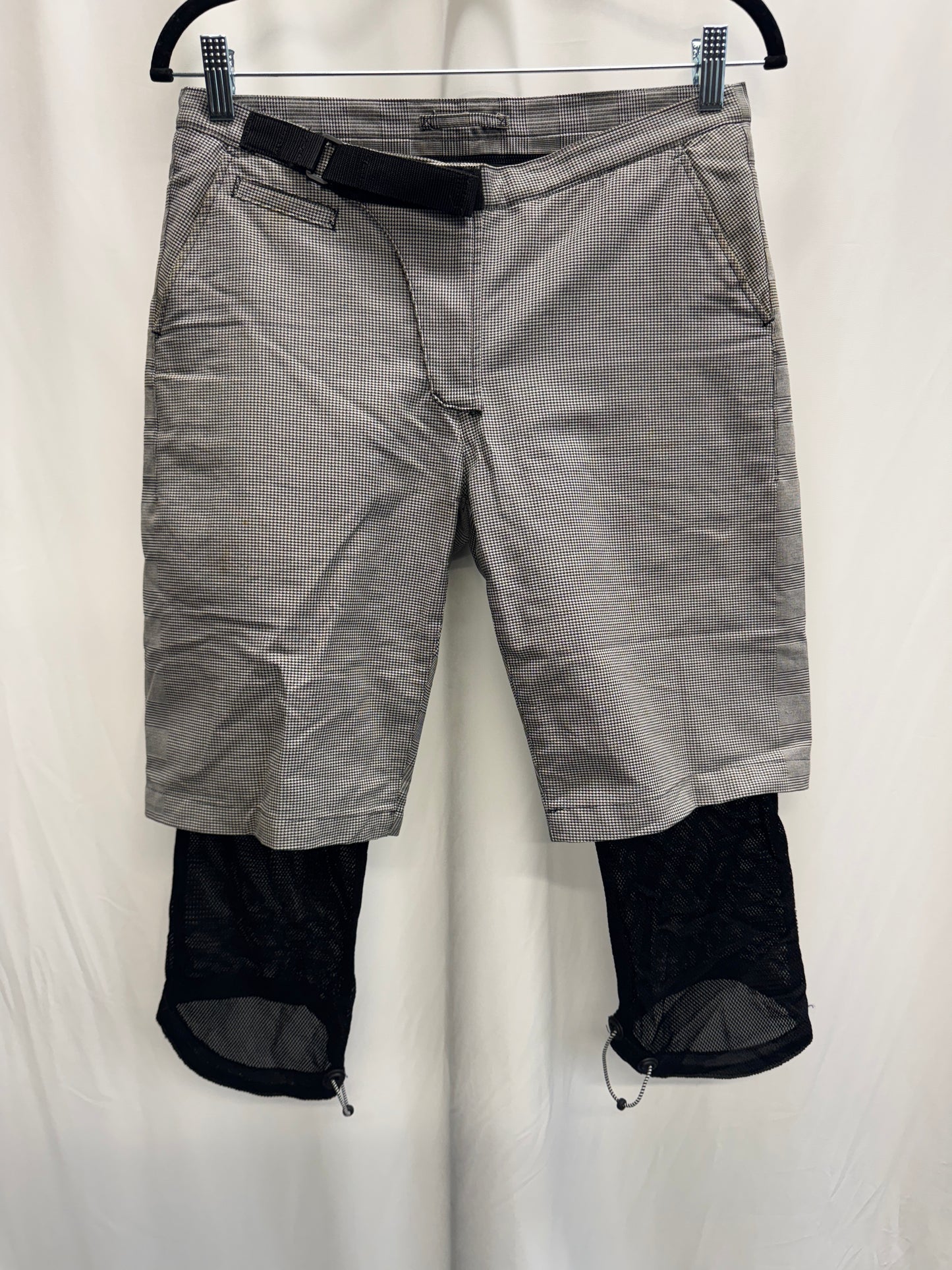 mihara yasuhiro layered capri shorts