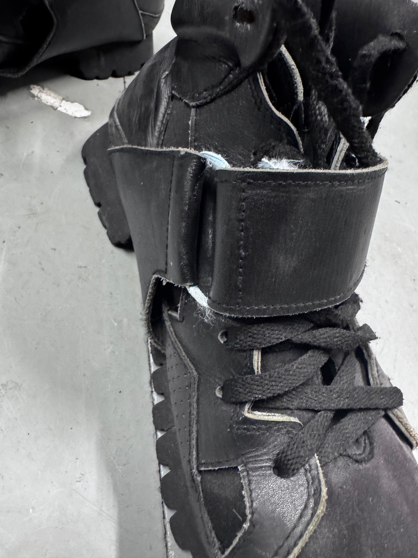 KTZ Lug Sole Velcro Sneaker Boots