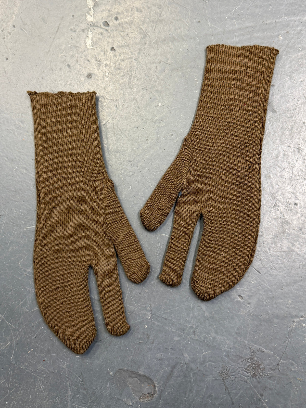 1940s Wool Tabi Split-Finger Gloves