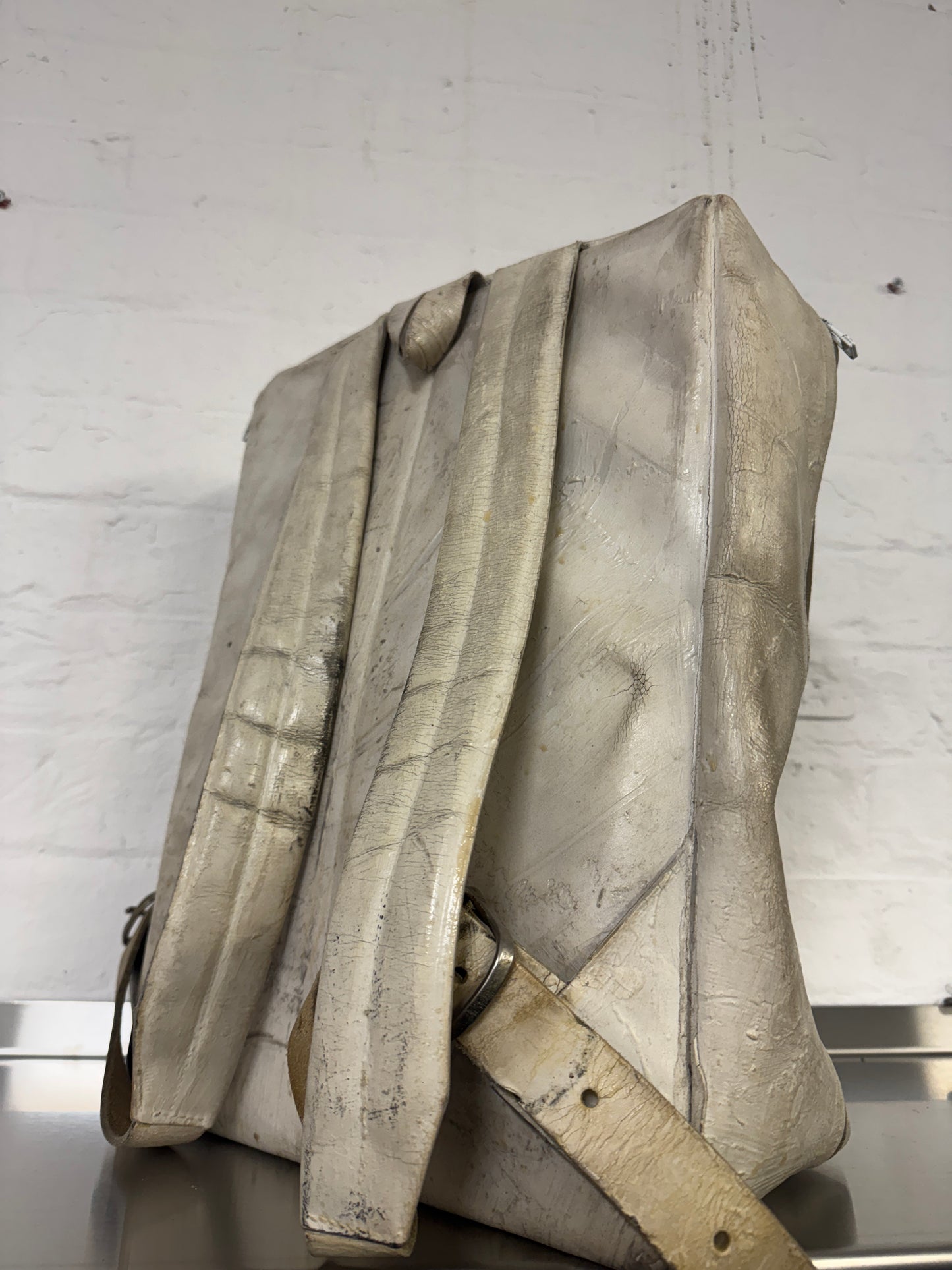 Kagari Yusuke Wall Moulded Leather Backpack
