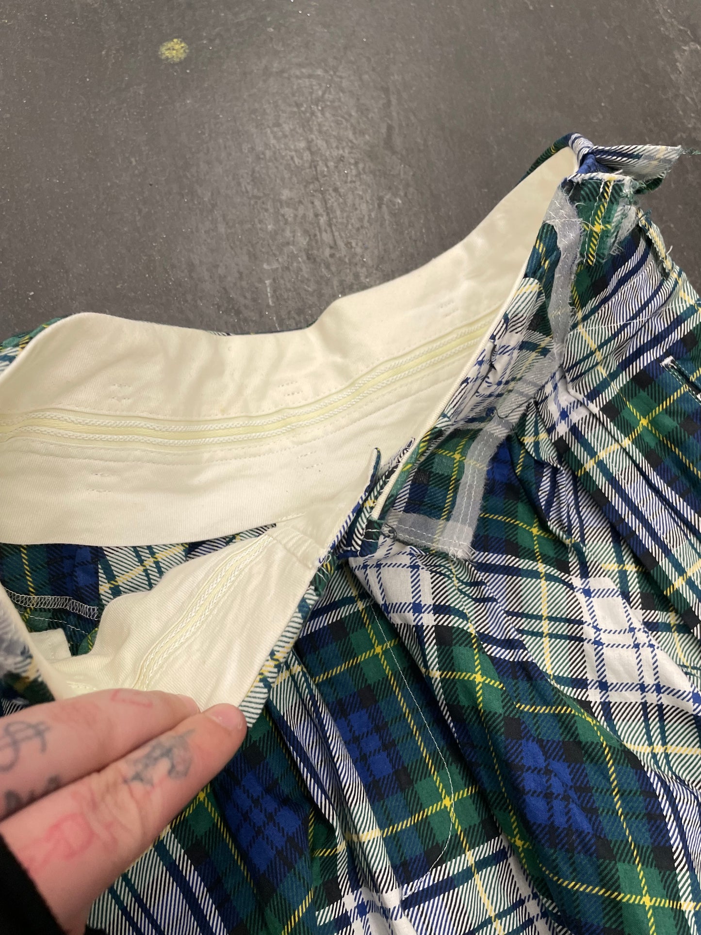 Comme Des Garcons Drop Crotch Skirt Trouser