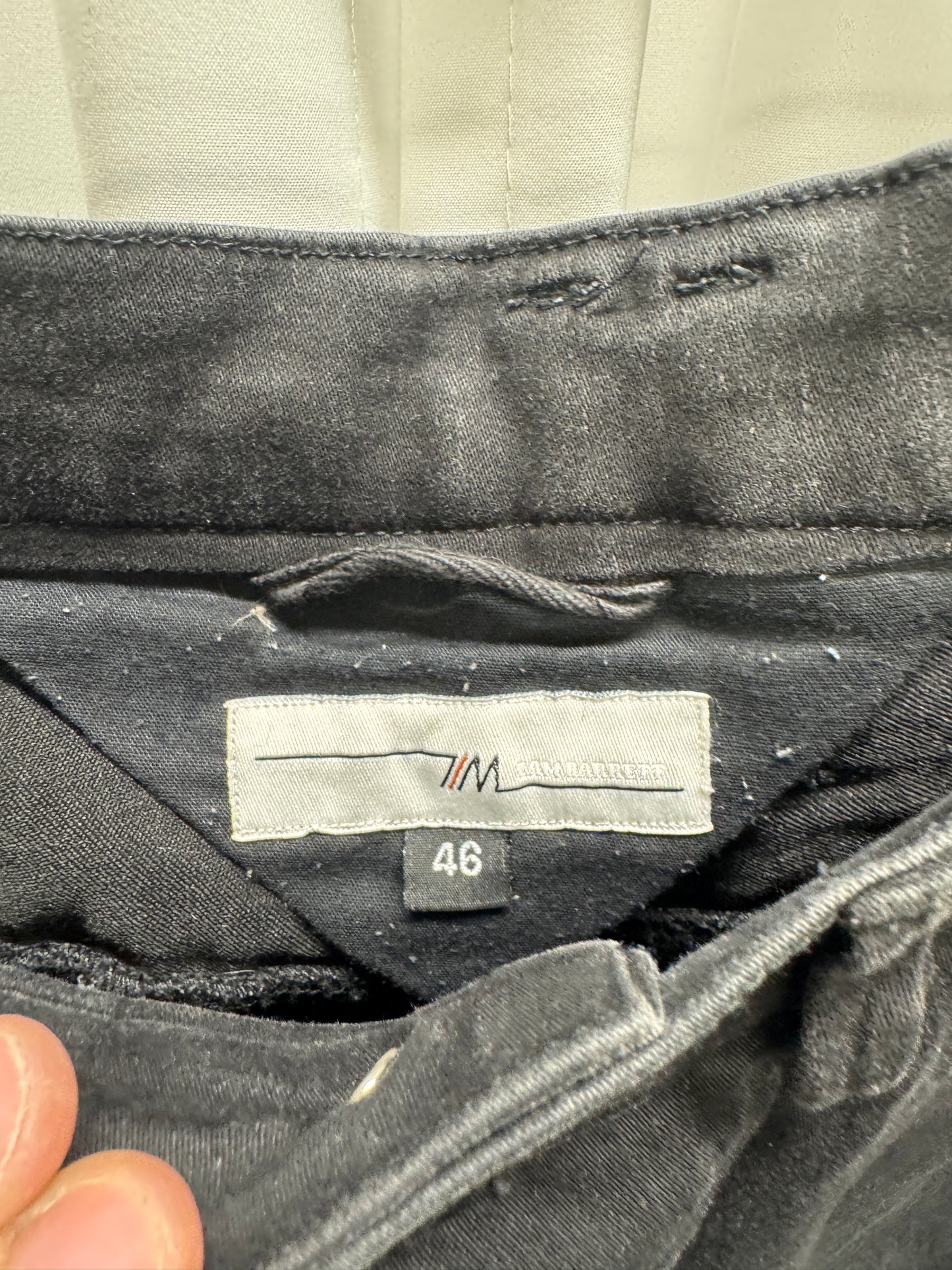 Zam Barrett Monster Overlock Chainseam Extended Skinny/Slim Spiral Jeans