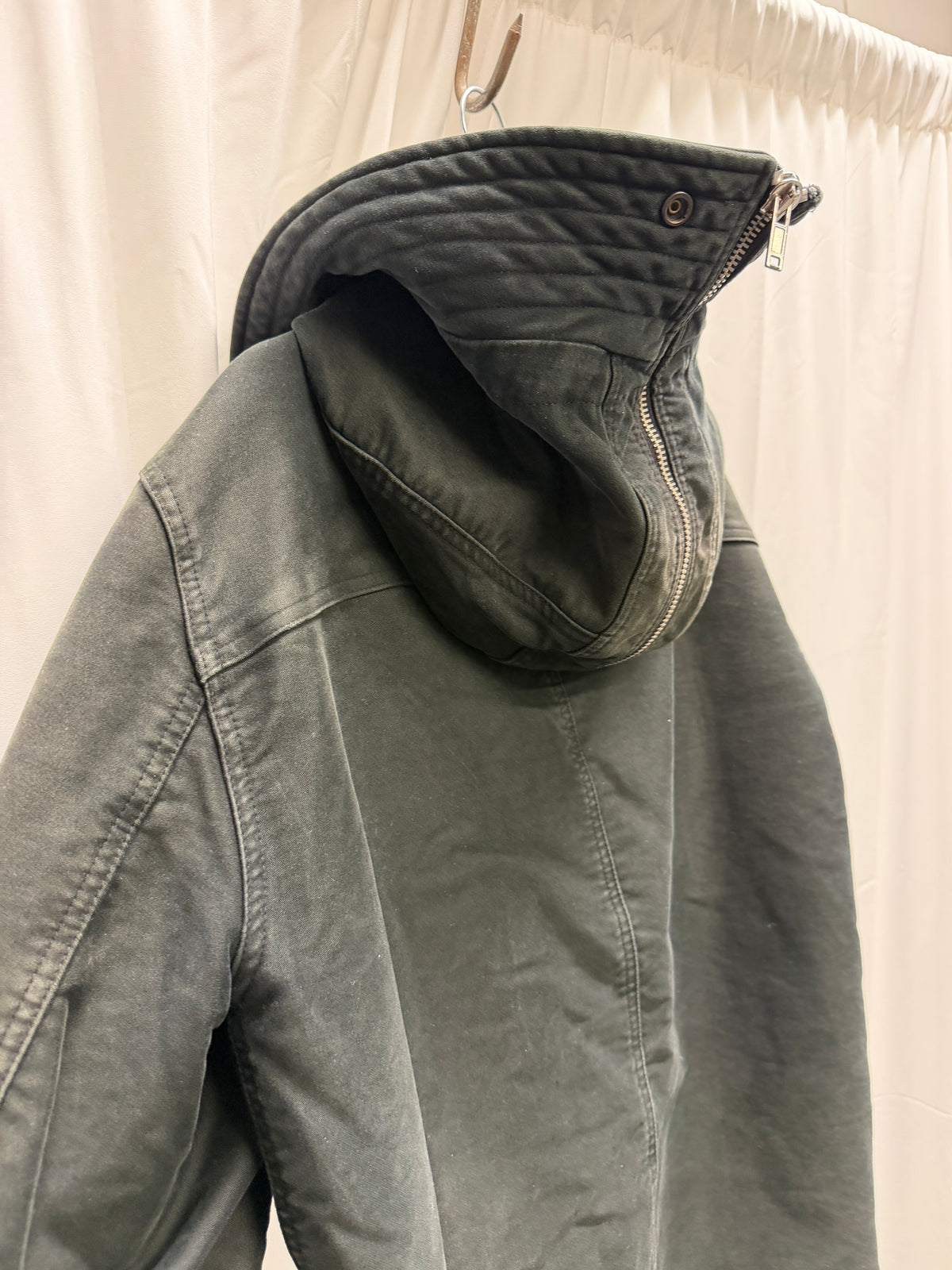 Rick Owens AW07 Exploder Distressed Parka (M)