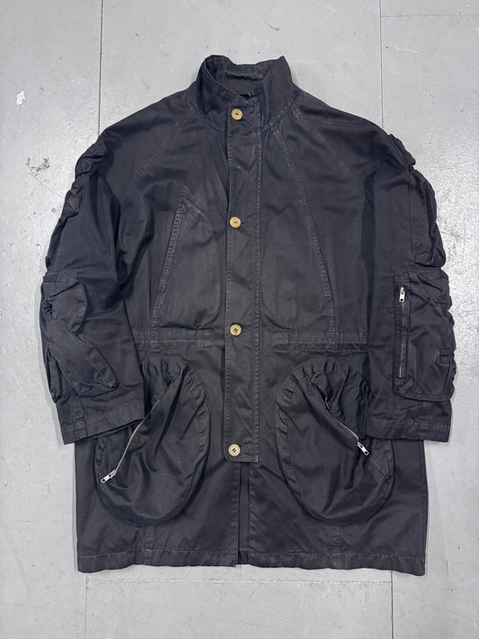 Walter Van Beirendonck 3D Pocket Lightning coat