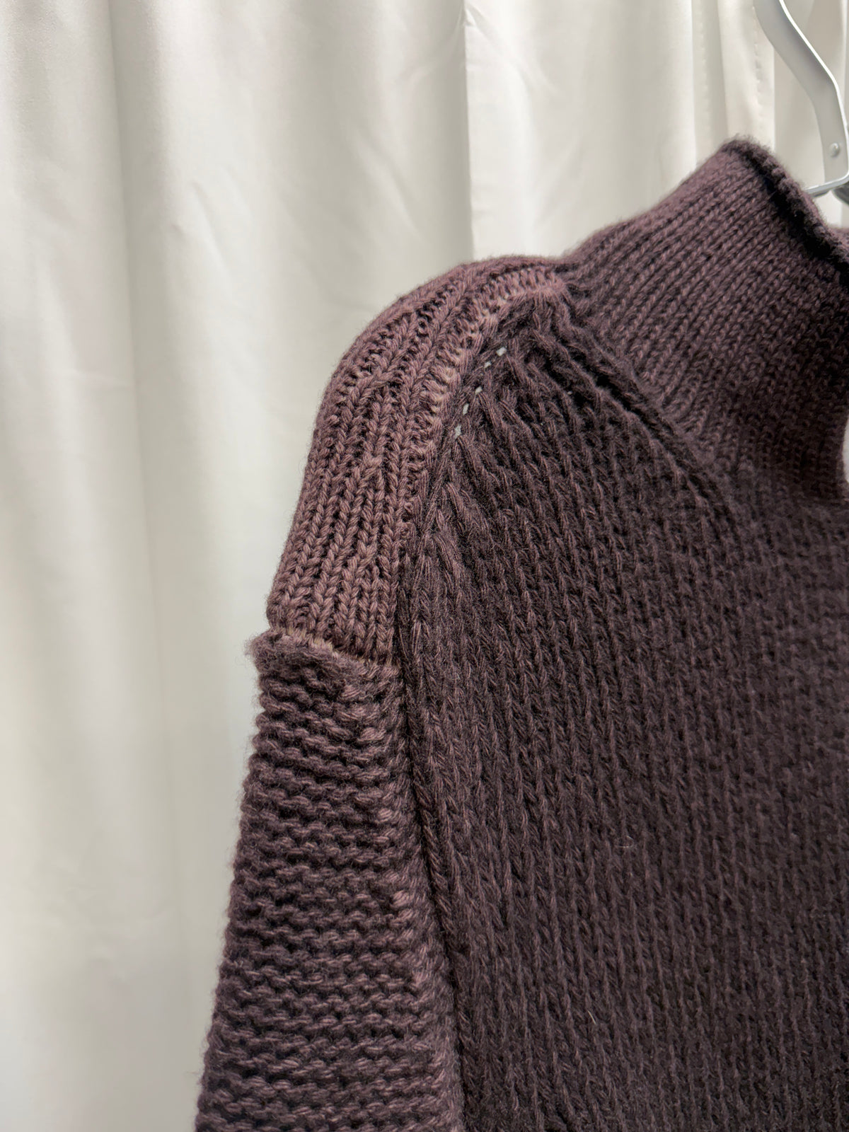 Carpe Diem 2006 Textured Wool Clasped Knit Jacket (L)