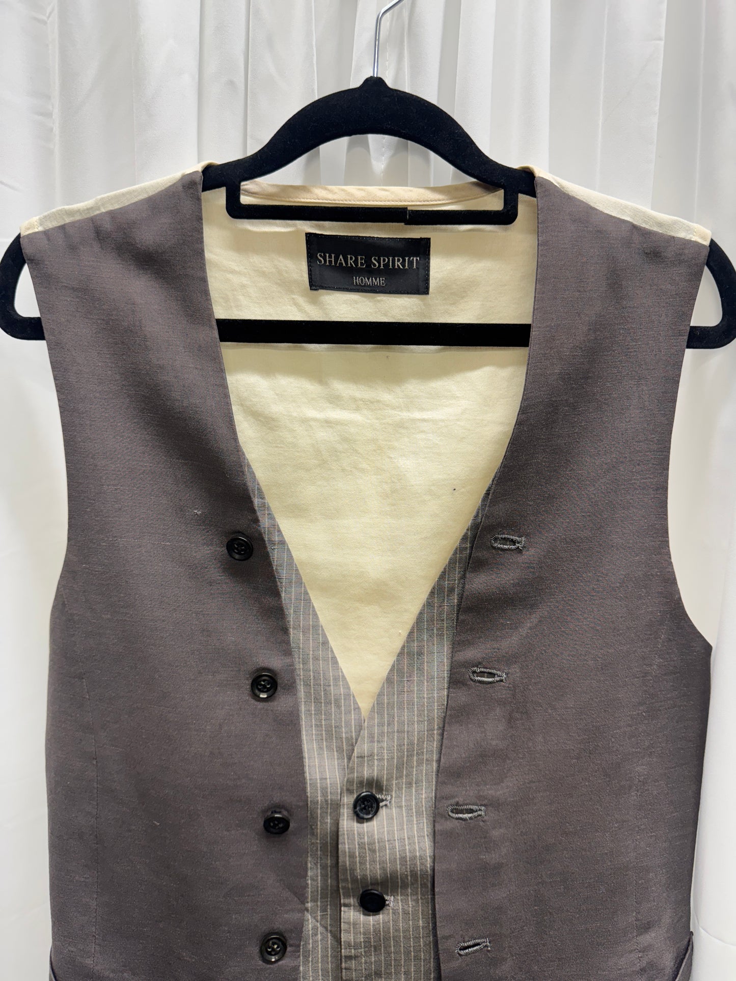 Share Spirit Homme Layered Waistcoat