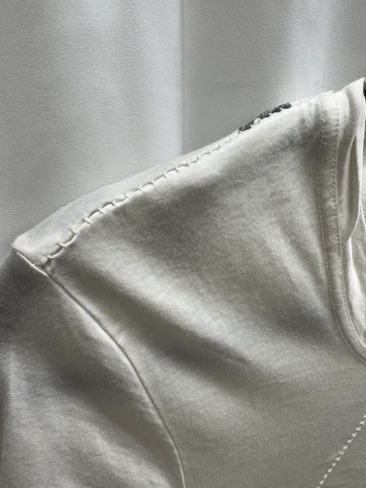 Michiko Koshino YEN JEANS Early 2000s Twisted Seam Layered Long Sleeve Top