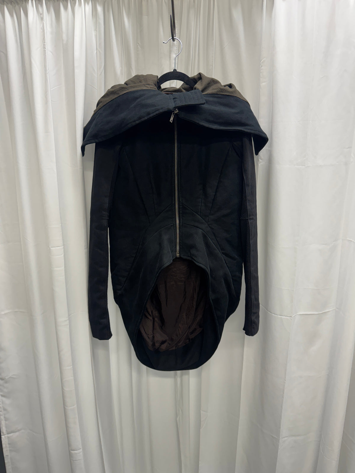 Rick Owens AW07 Exploder Runway Sculptural Hooded Parka