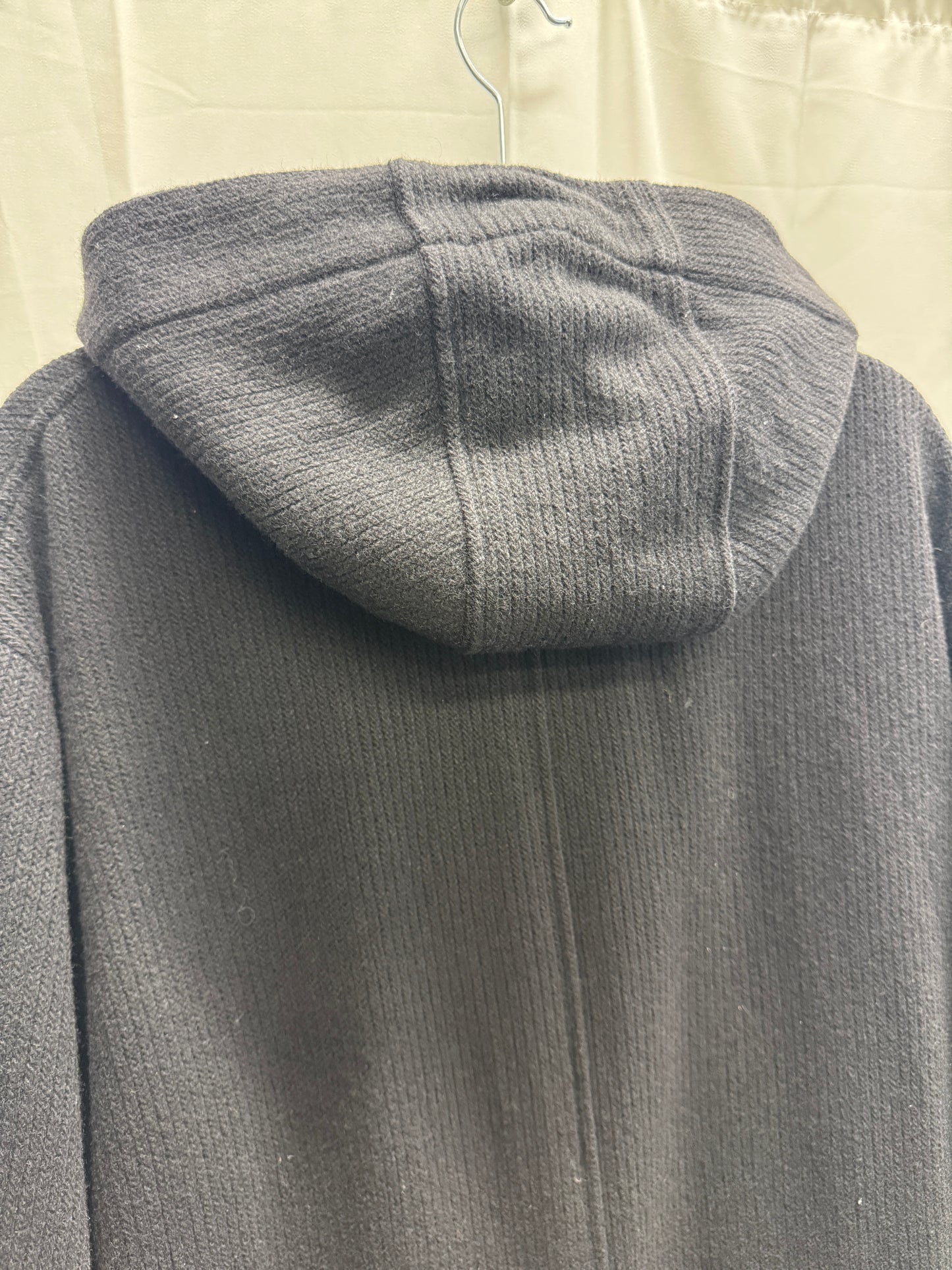 yohji yamamoto aar hooded overcoat