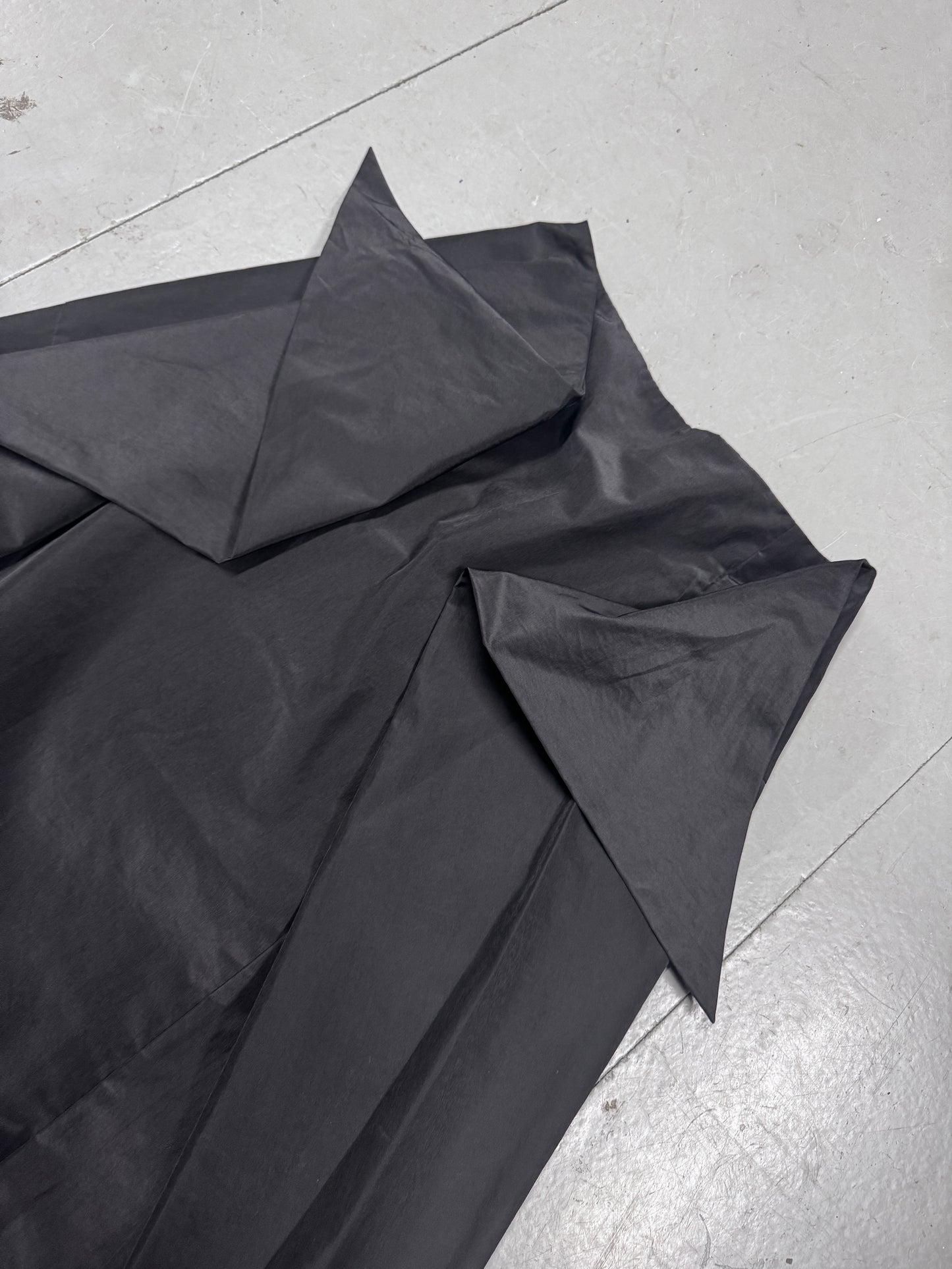 Comme Des Garcons Tricot Point Drape Skirt