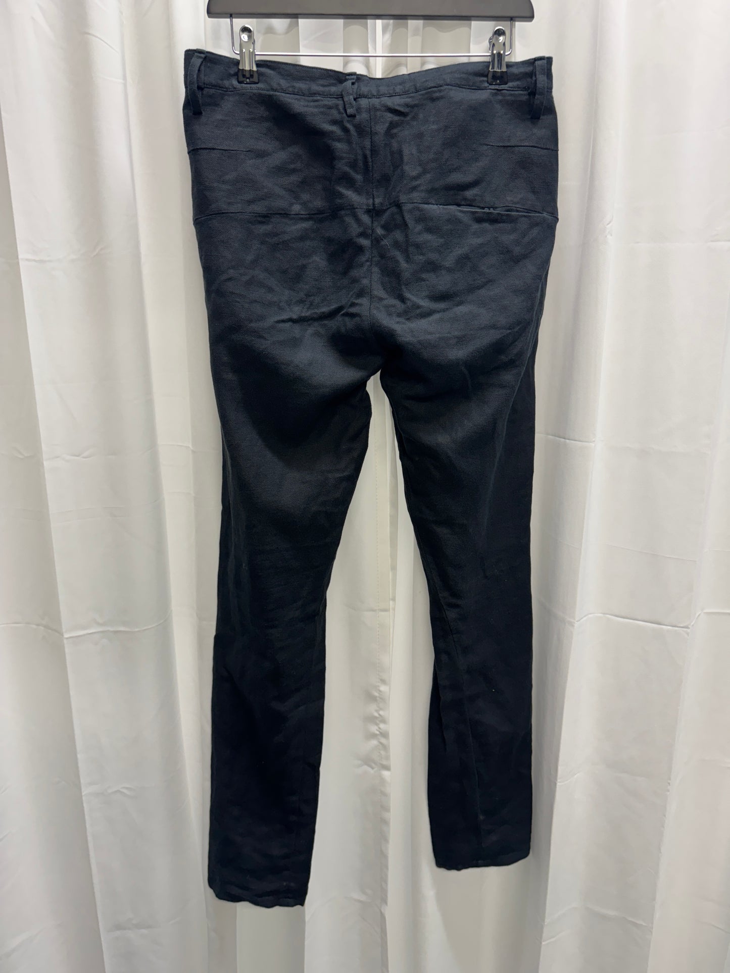 Zam Barrett Thick Linen Slim Trouser