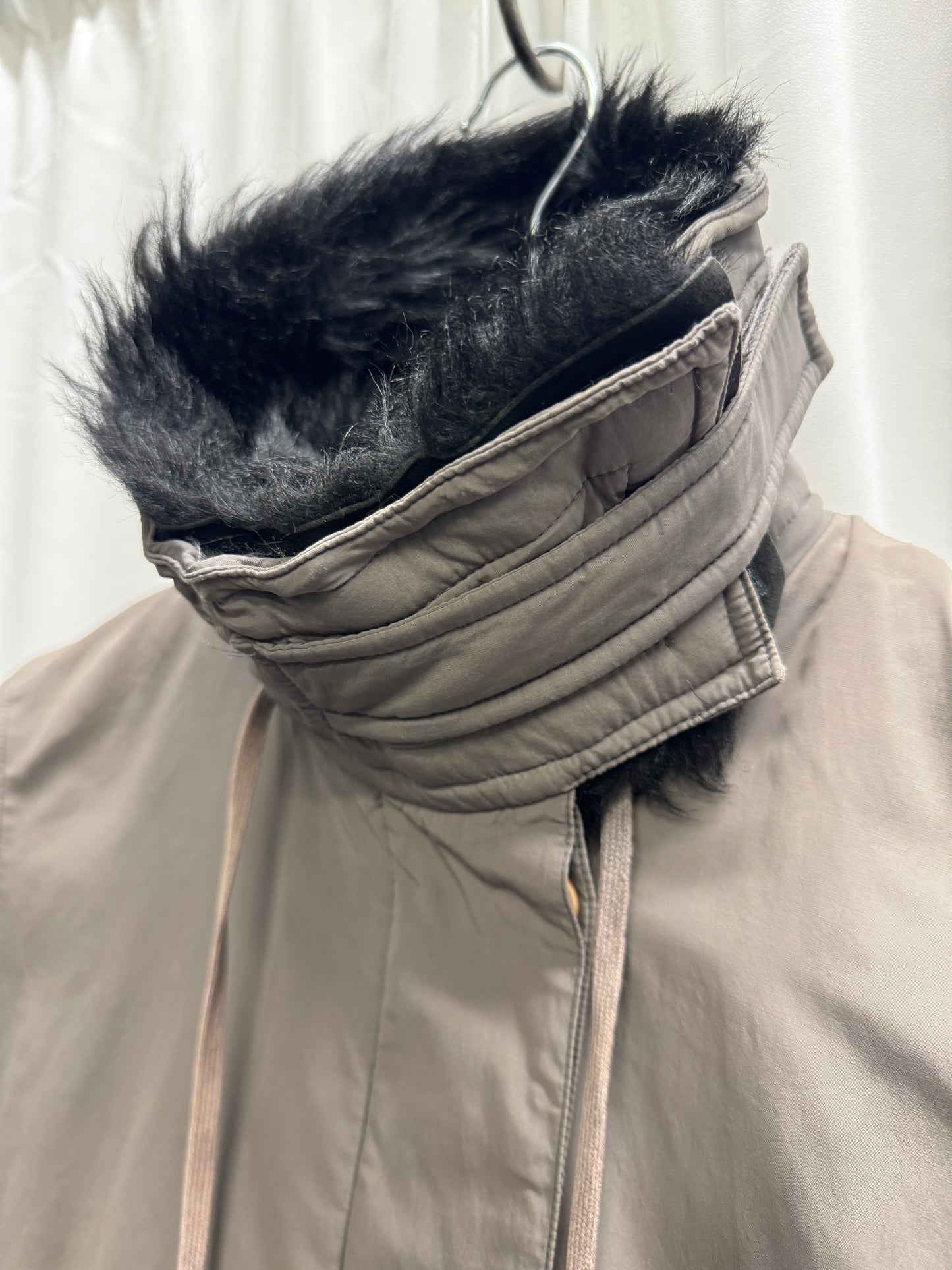 Helmut Lang AW1999 Nylon Removable Fur Astro Jacket