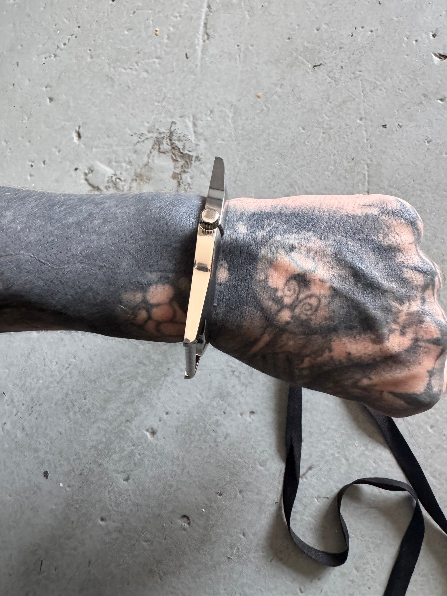 martin margiela aw09 x h&m enlarged watch bracelet