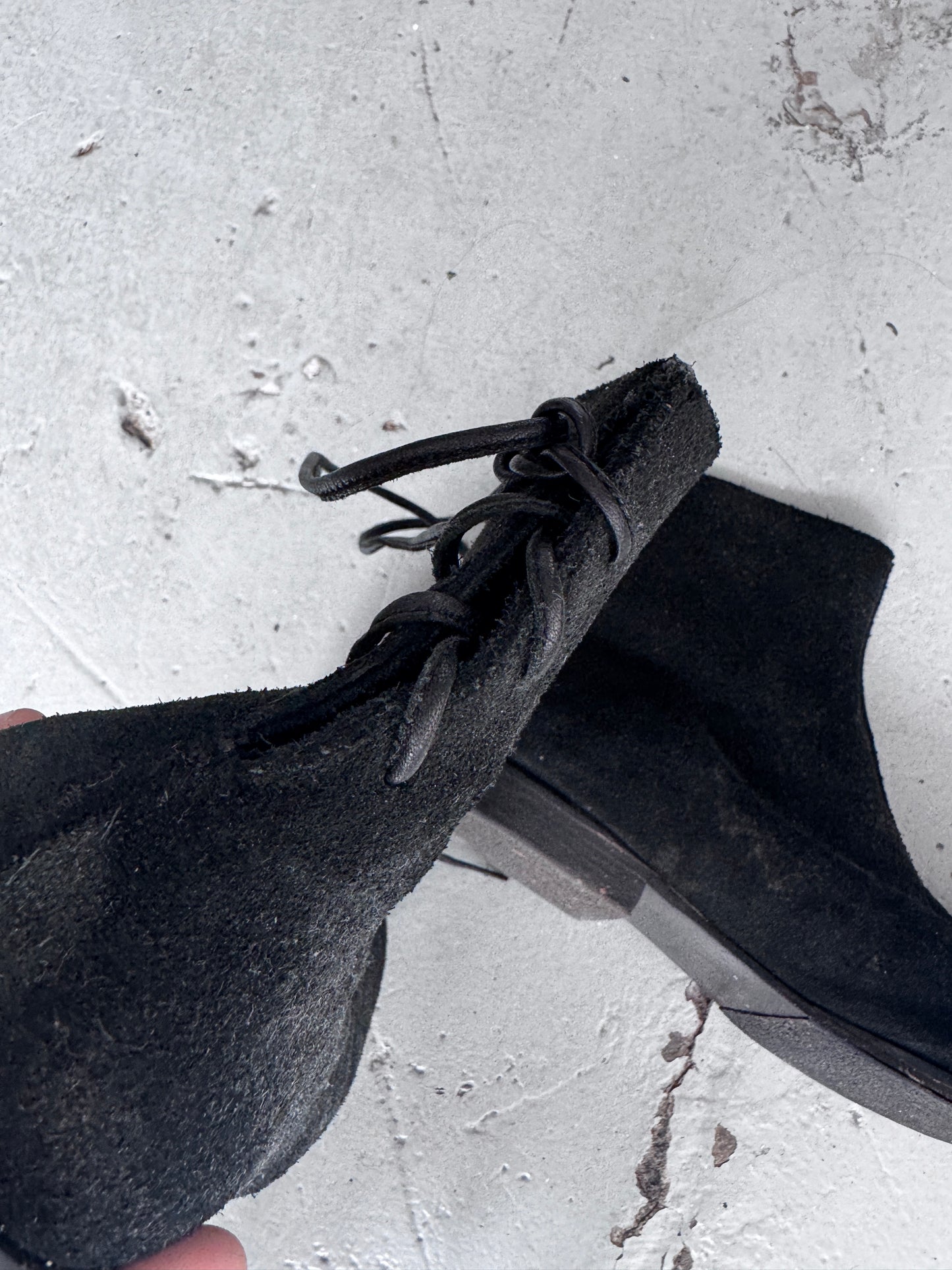 Carpe Diem Backlace Suede Boot