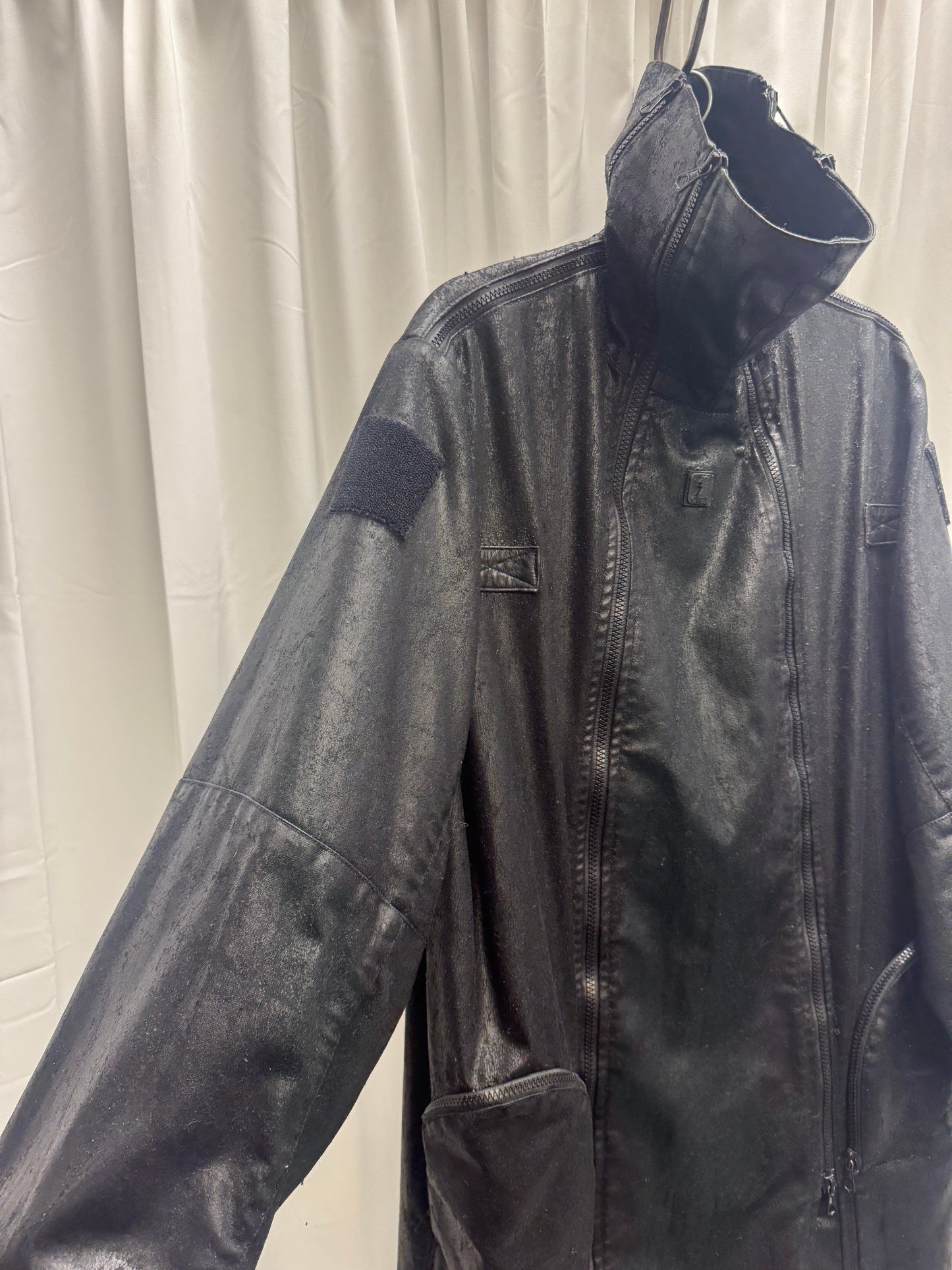 Walter Van Beirendonck W&LT AW99 Faux Leather Warrior Coat