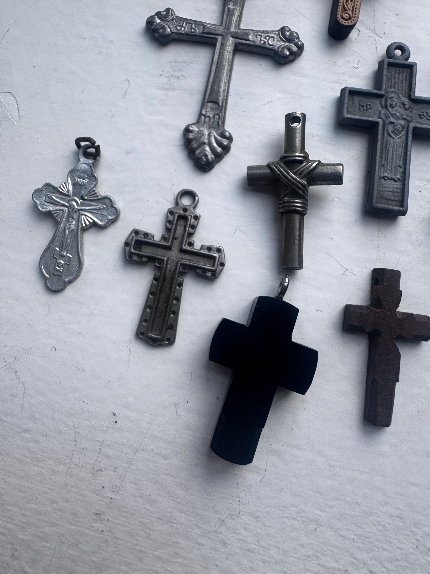 mixed orthodox pendants from Ukraine & Georgia