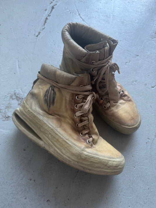 carol christian poell u sole kangaroo prosthetic drip sneaker