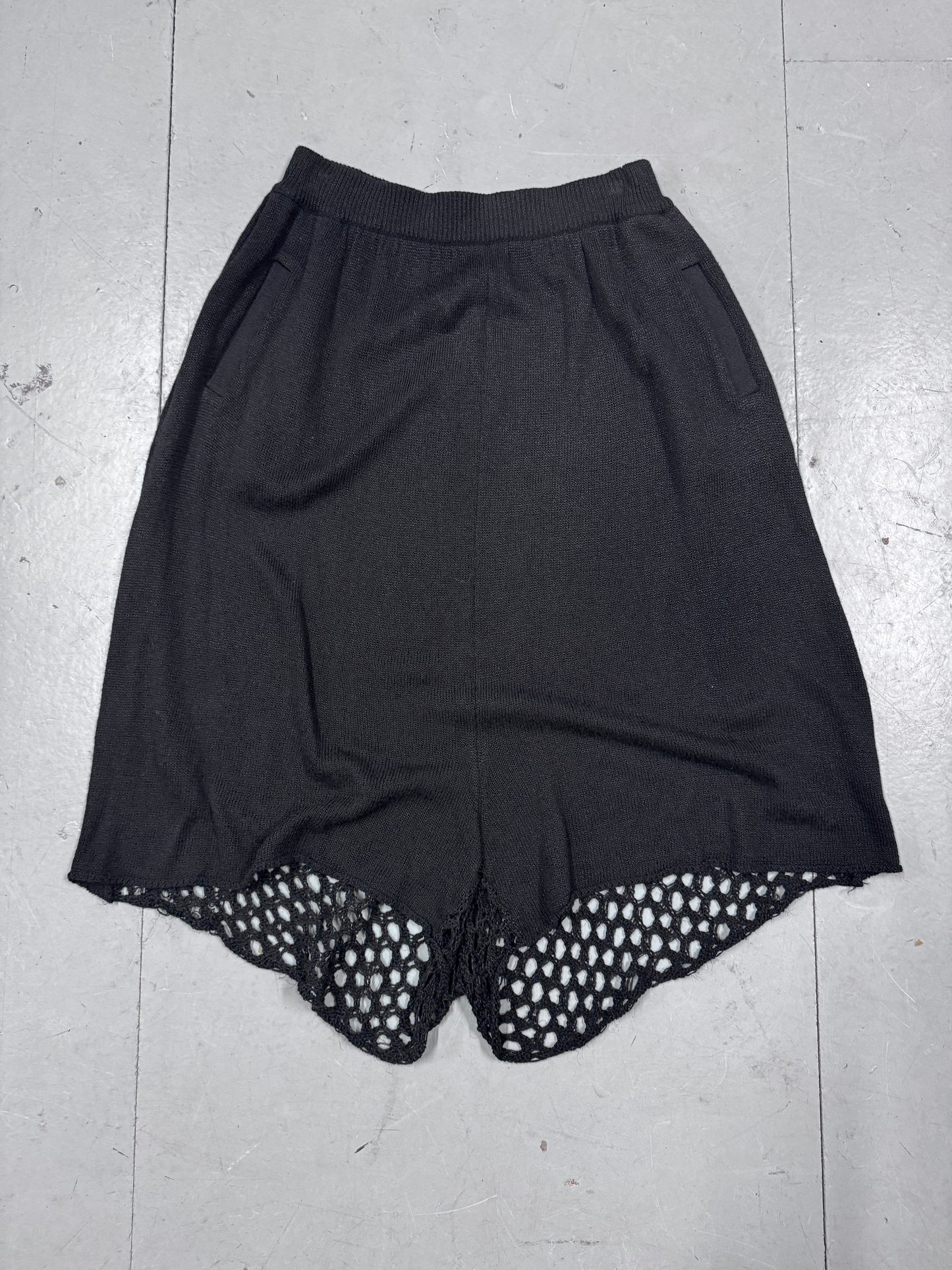 Yohji Yamamoto Y’s Net Drop Crotch Short