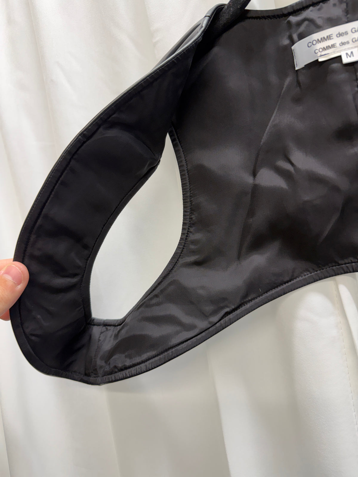 Comme Des Garcons Faux Leather Holster Vest (M)