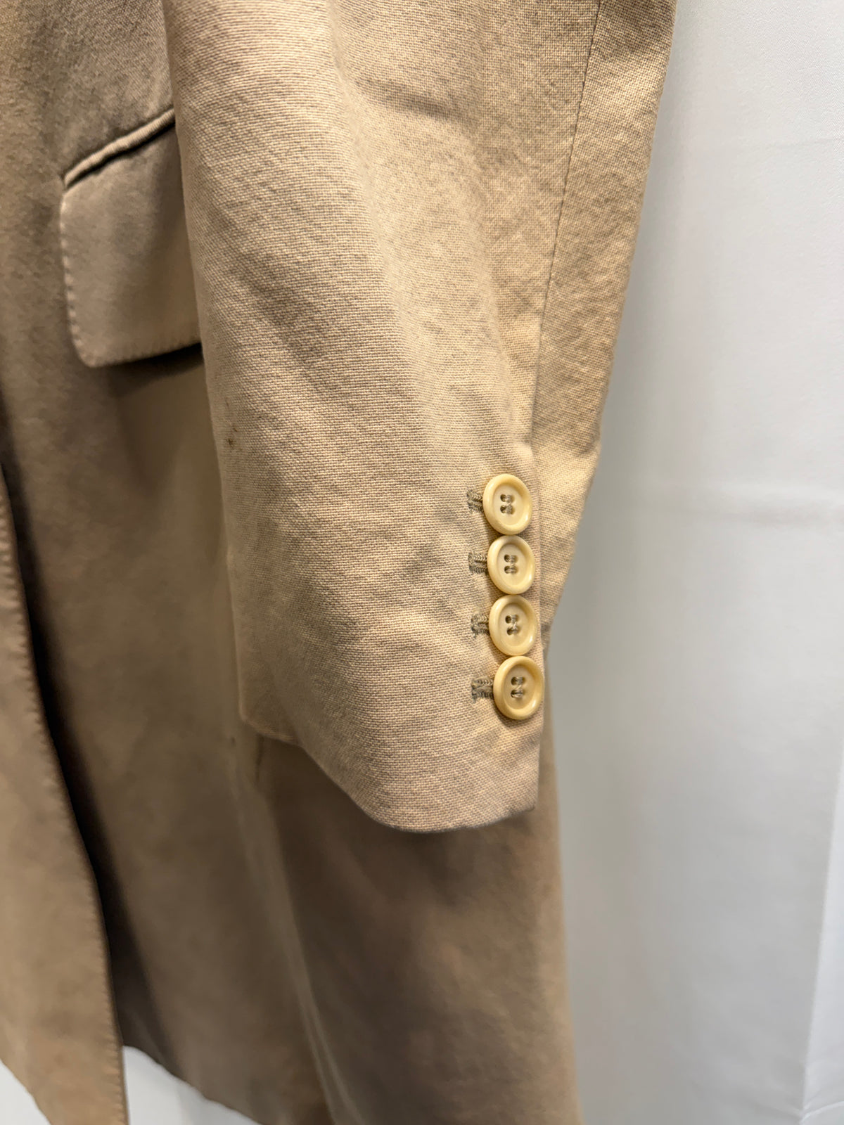 Helmut Lang 1990s Minimalist Longline Cotton Jacket