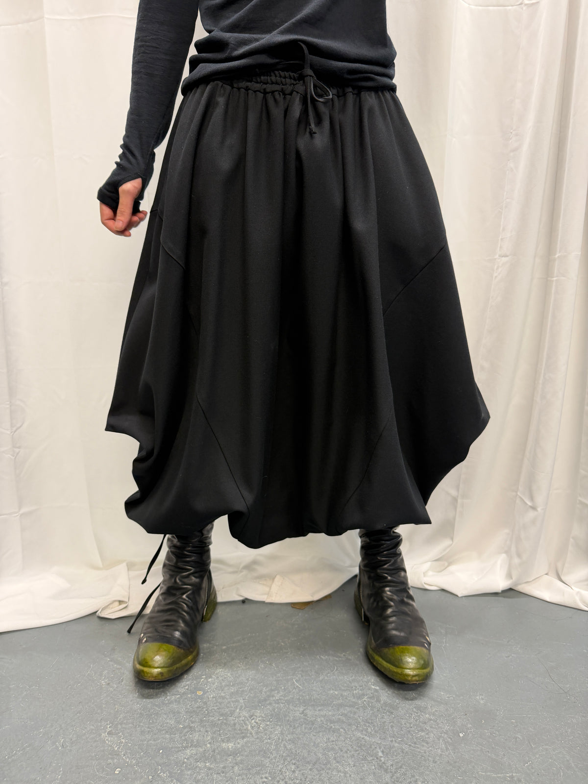 Alice Auaa Sculptural Wide-Leg Trousers