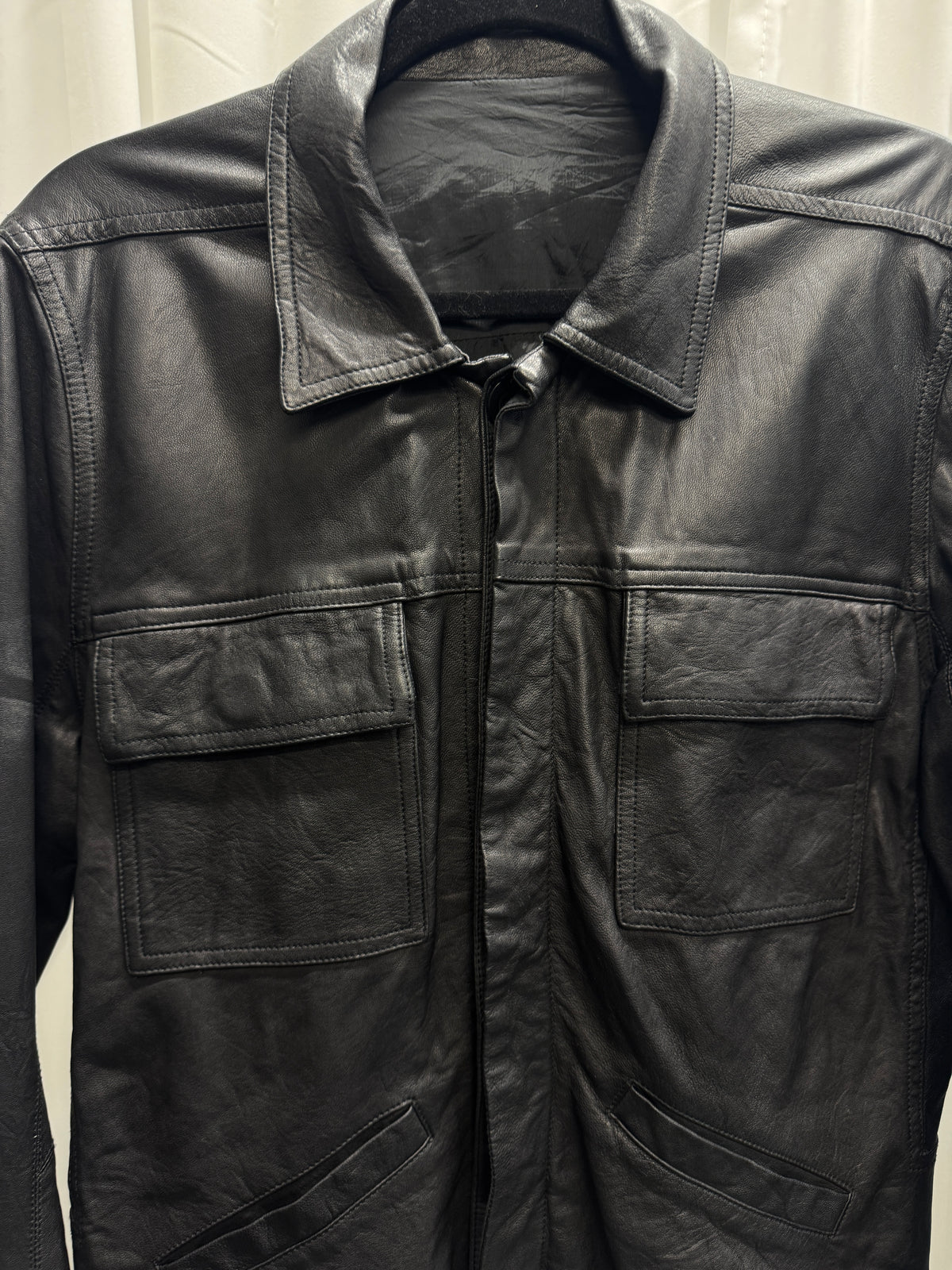 Rick Owens FW08 Stag Lambskin Sample Bruiser Jacket