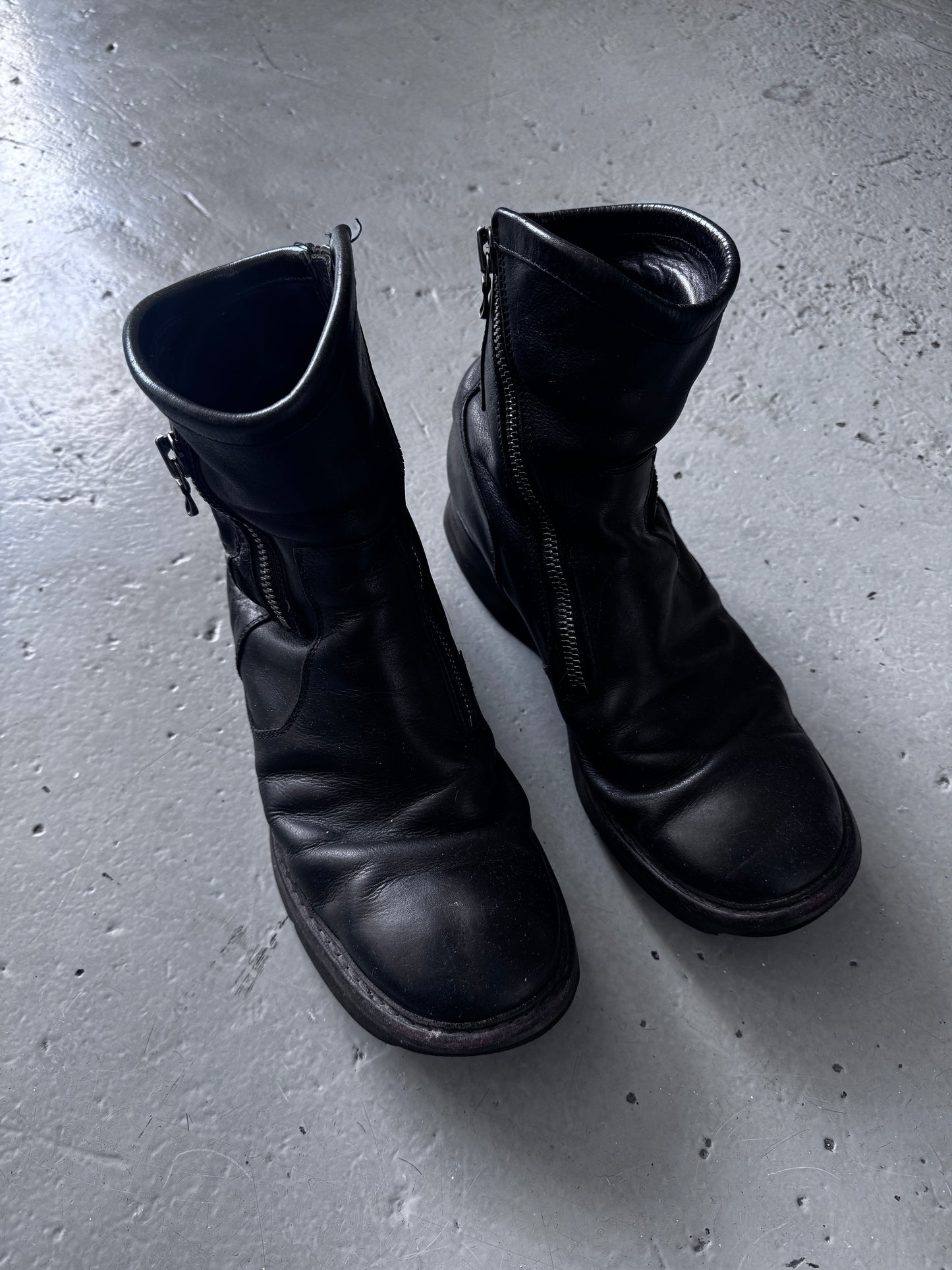 Julius Utility Pocket Side Zip Boot