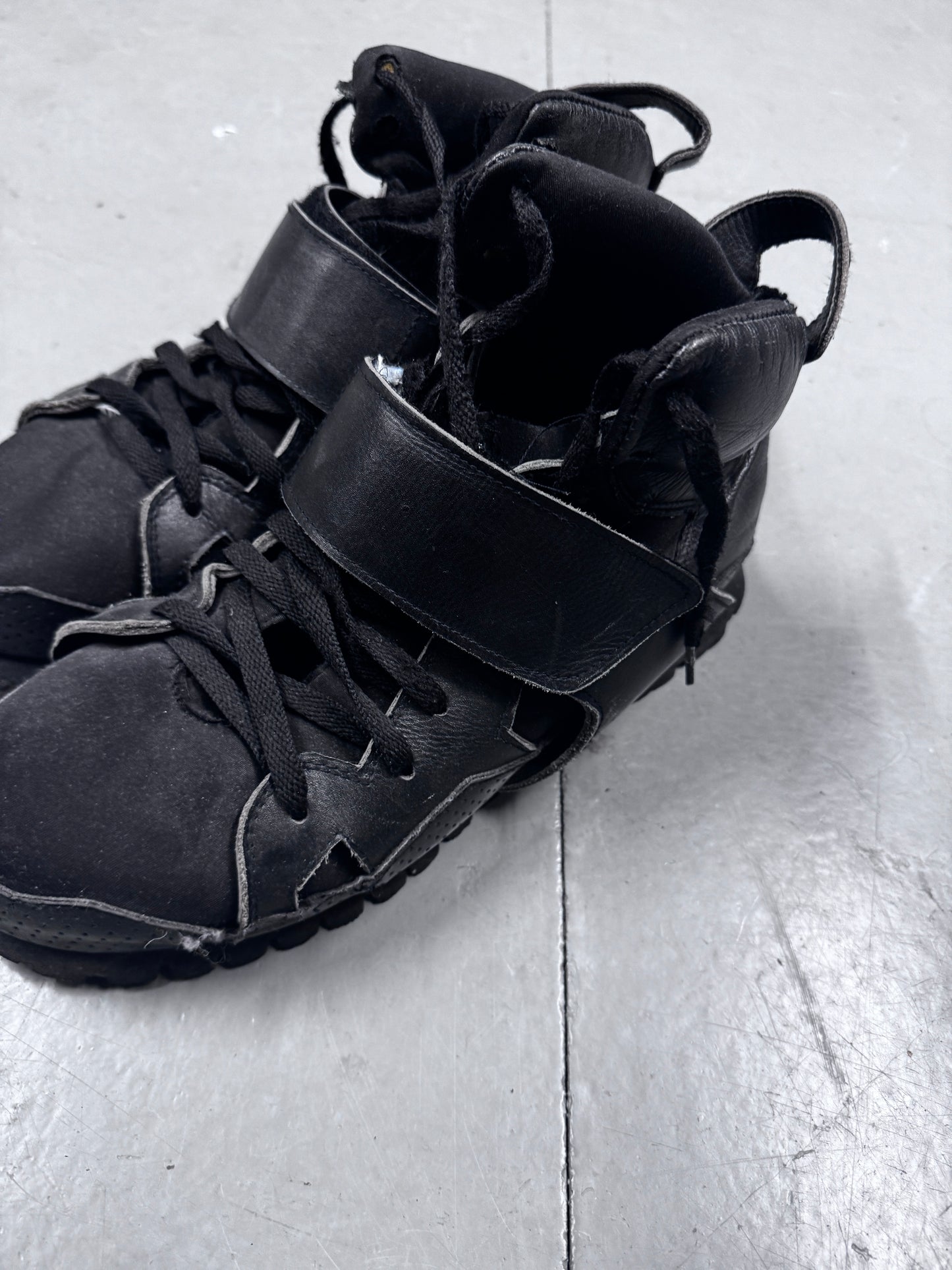 KTZ Lug Sole Velcro Sneaker Boots