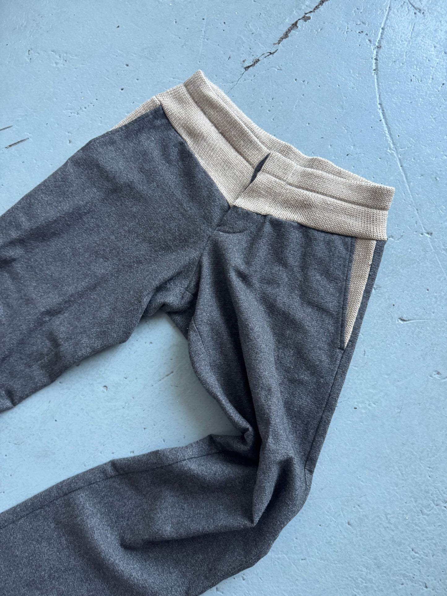 stephan schneider wool cummerbund trouser