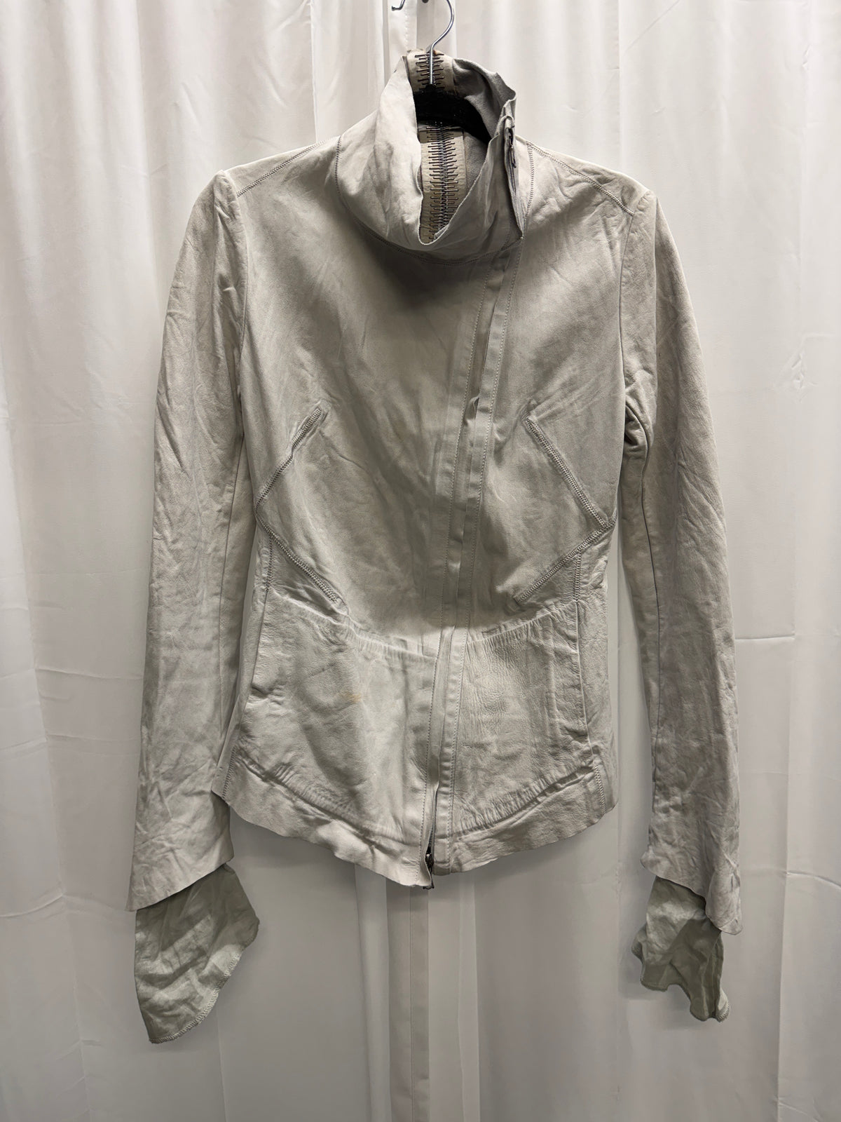 Isaac Sellam Spine Asymmetric Leather Jacket
