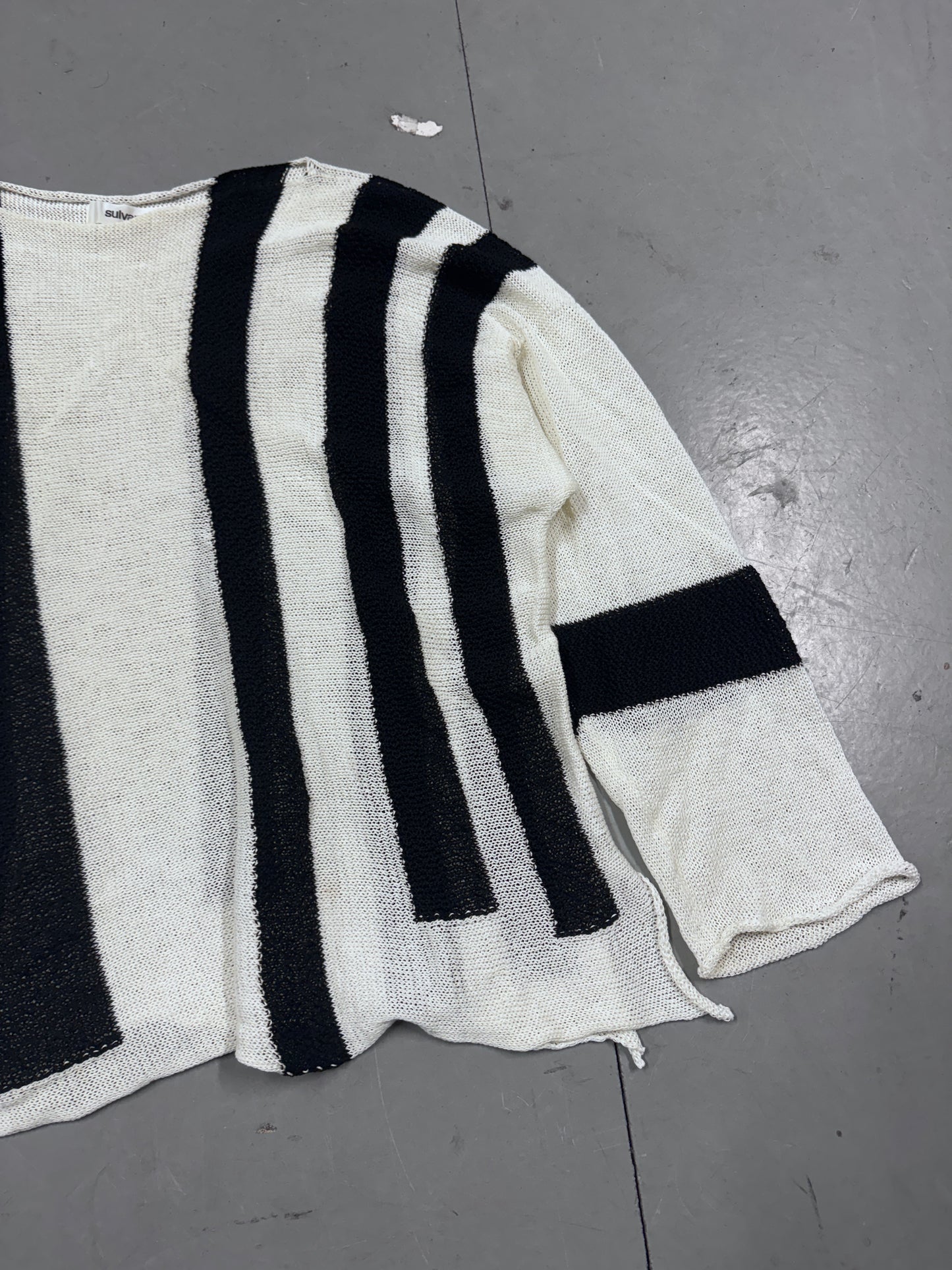 Sulvam Asymmetric Loose Knit
