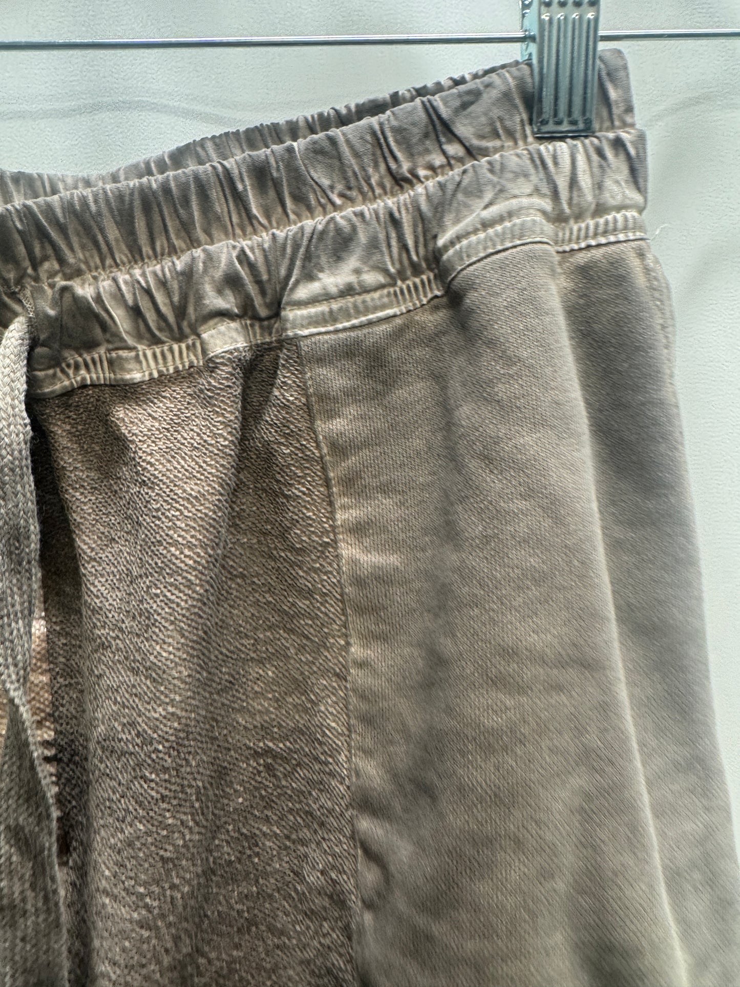 isaac sellam tape seamed overlock drop crotch shorts