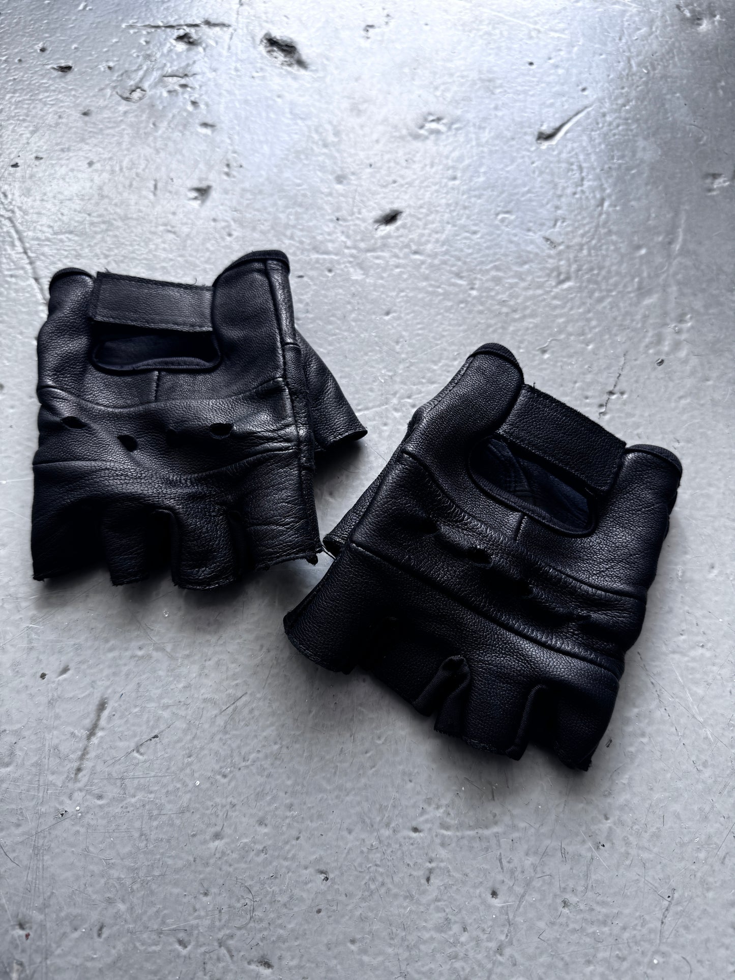 Moto gloves leather