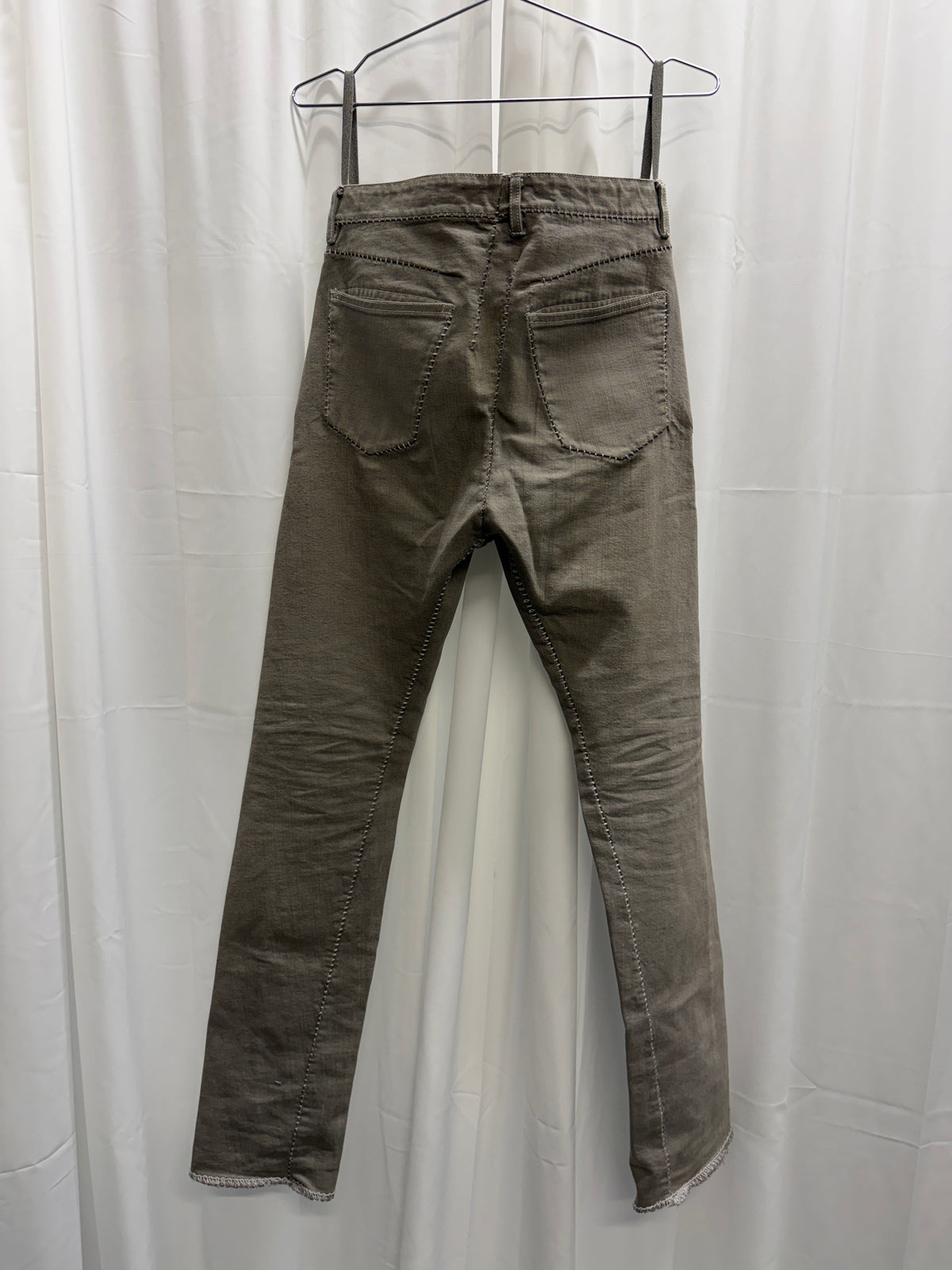 Carol Christian Poell 2010 Dead-End JM/2625 KIT-RTC/11 Grey Overlock Jeans