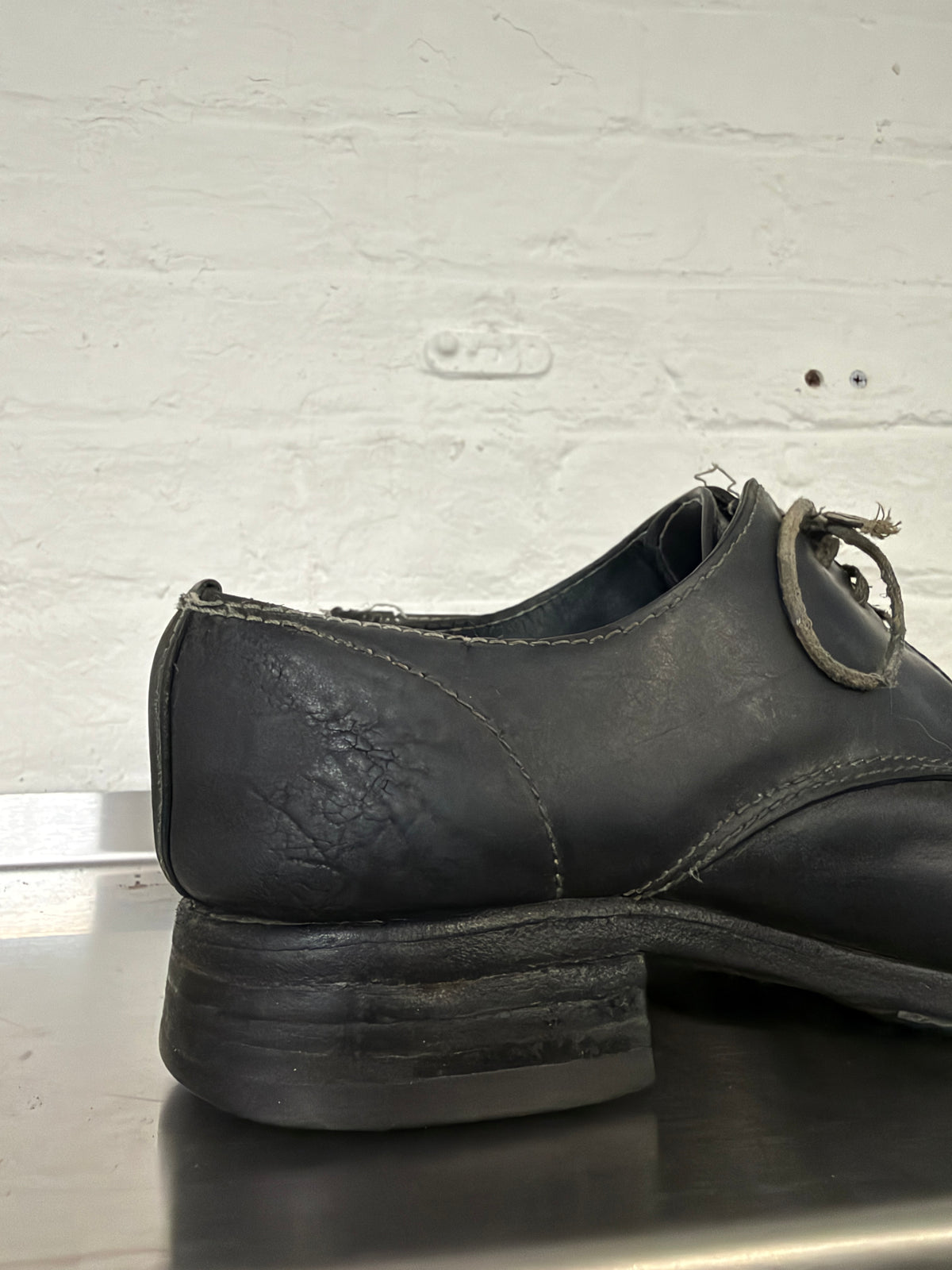 Carol Christian Poell Horse Leather 4 Hole Laced Derbies (42)