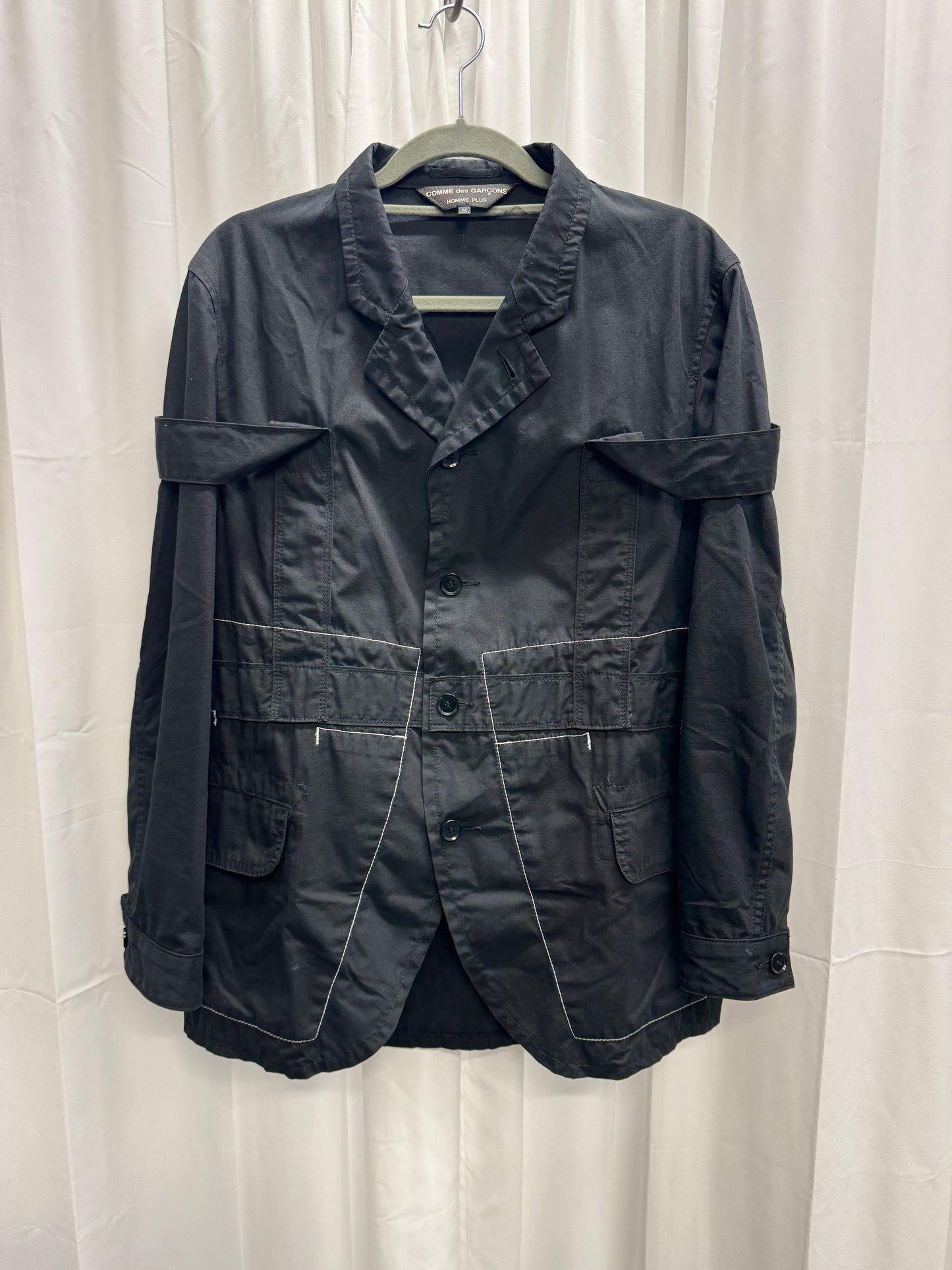 Comme Des Garcons Homme Plus SS04 Tailored Cargo Harness Blazer Jacket